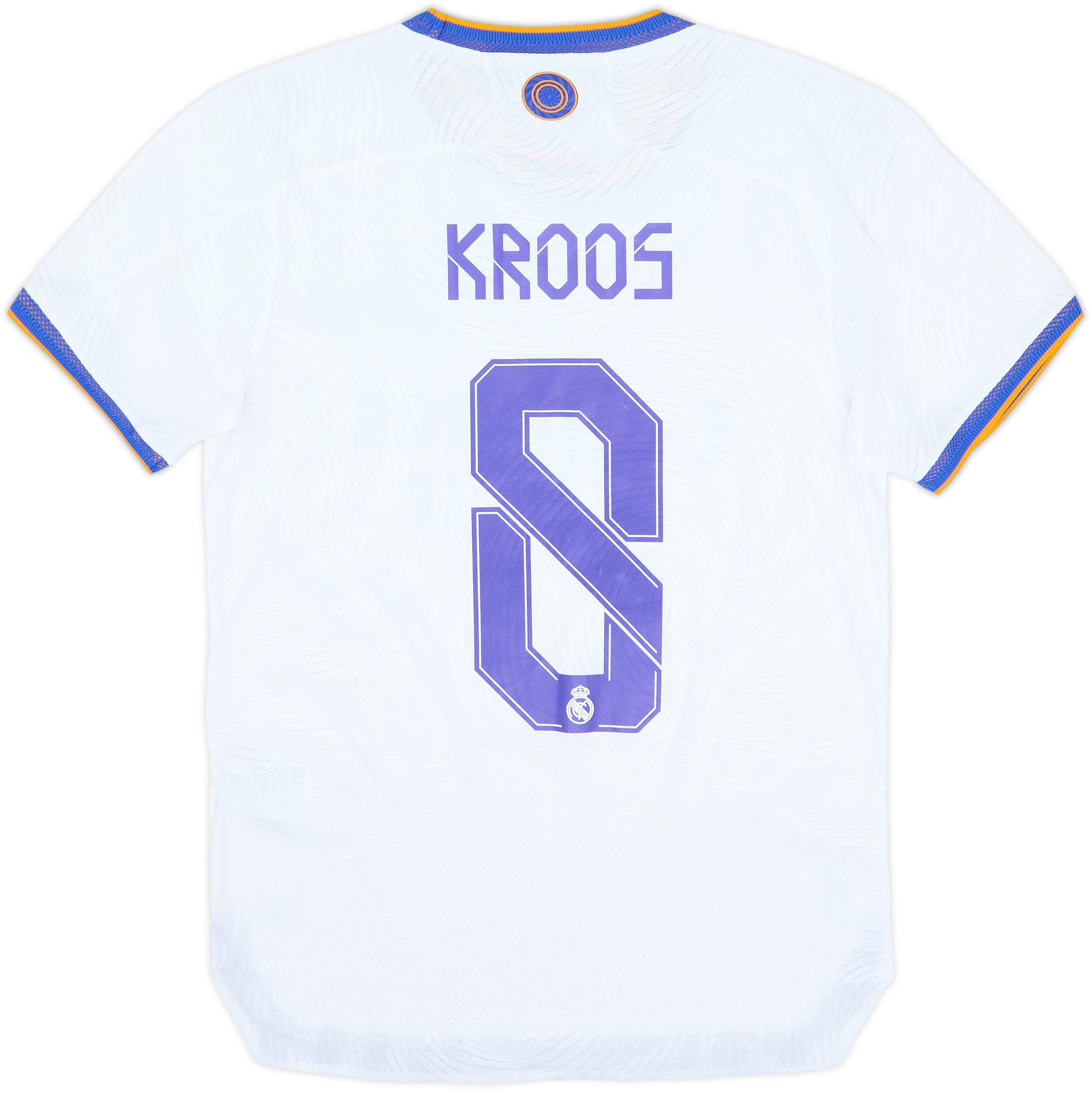 2021-22 Real Madrid Authentic Home Shirt Kroos #8 (S)