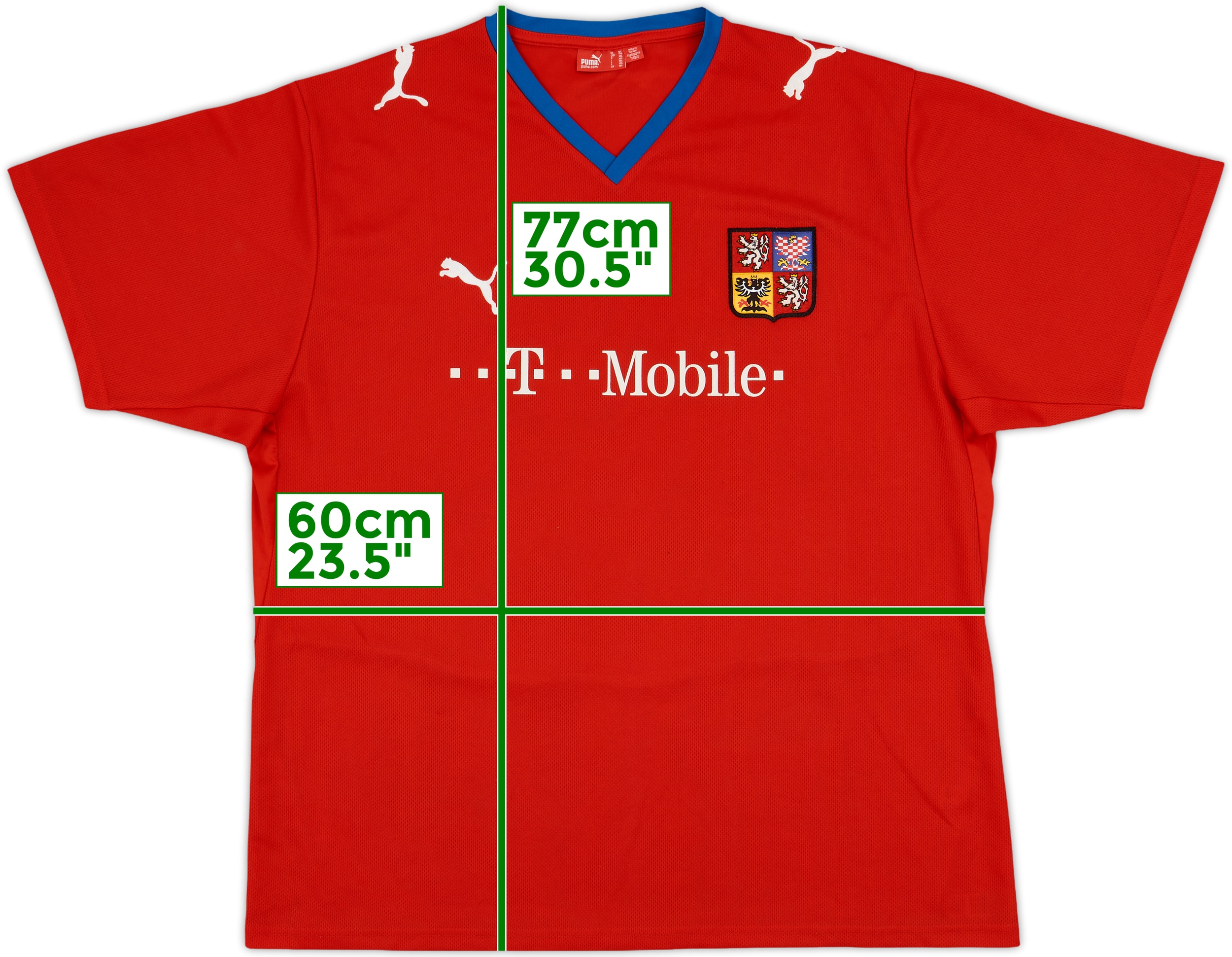 2008-09 Czech Republic Basic Home Shirt - 7/10 - (XXL)
