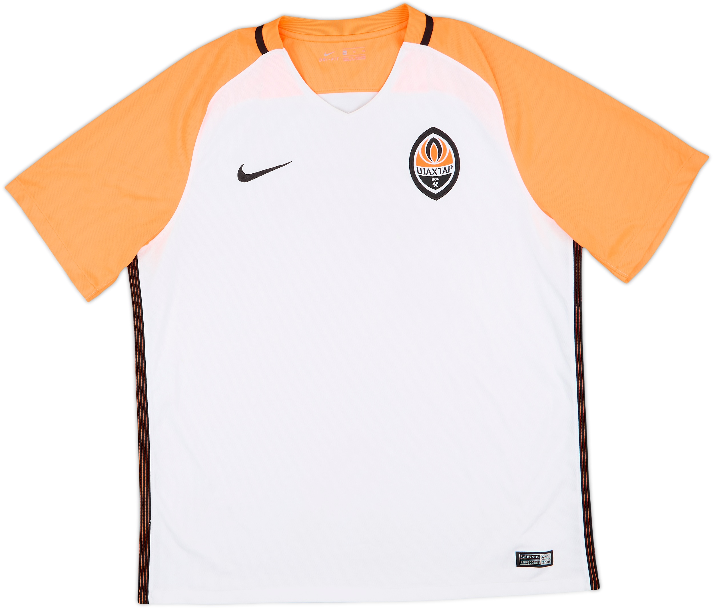 2016-17 Shakhtar Donetsk Away Shirt - 9/10 - (XL)
