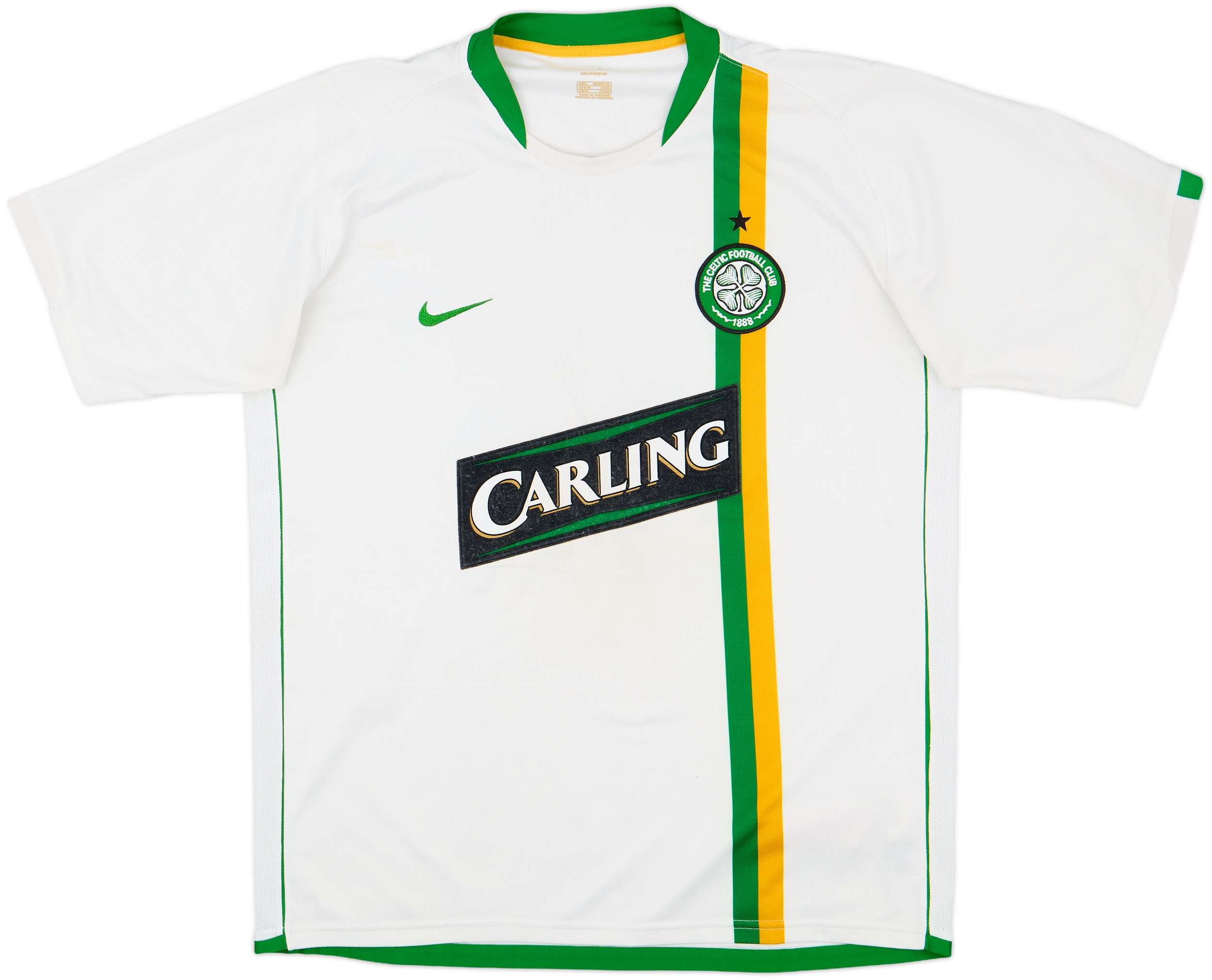 2006-08 Celtic Fourth Shirt Nakamura #25 - 8/10 - (L)