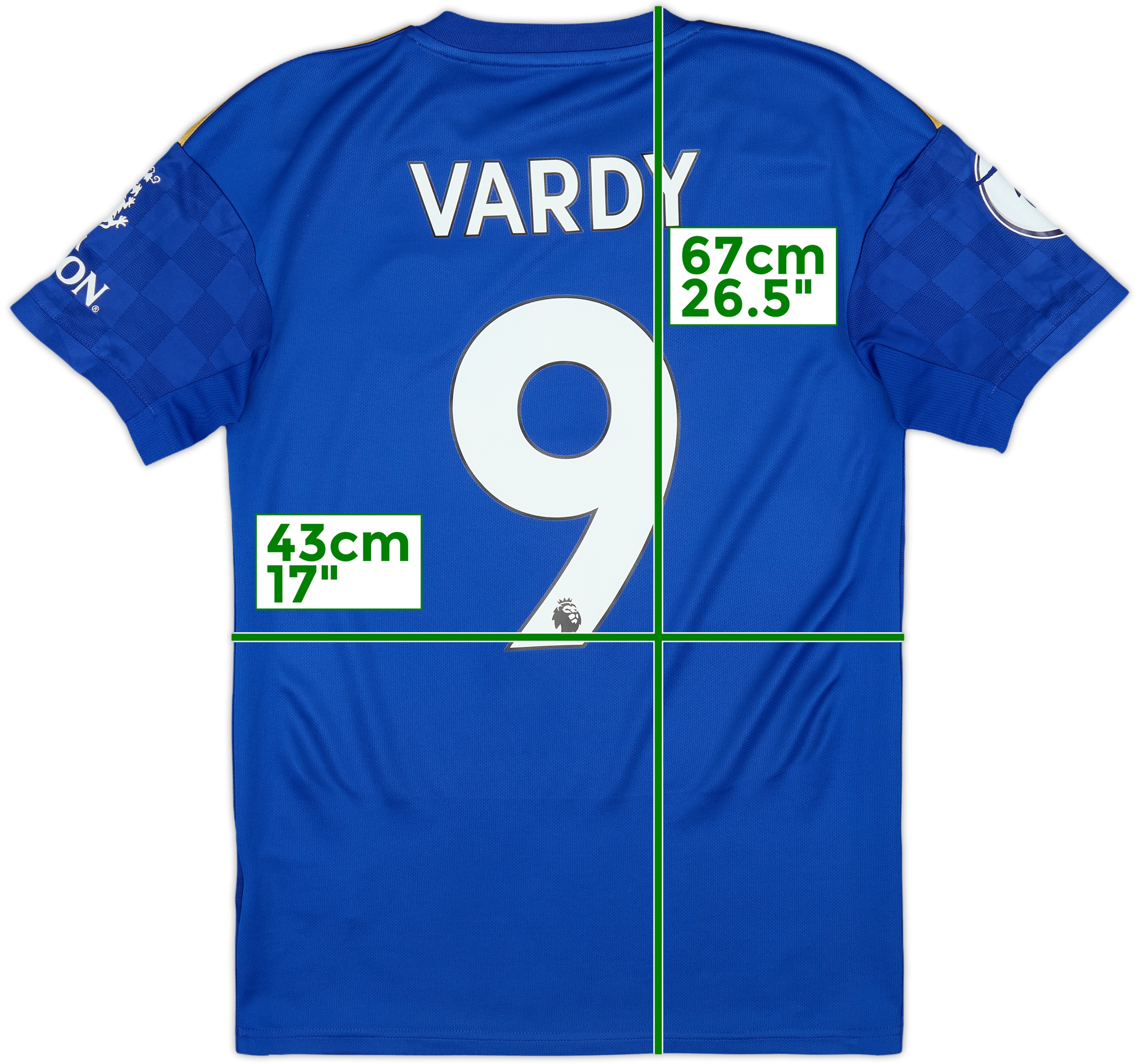Leicester19-20 City VARDY 9 ユニフォームMサイズ Leicester19-20 City VARDY 9 ユニフォームMサイズ