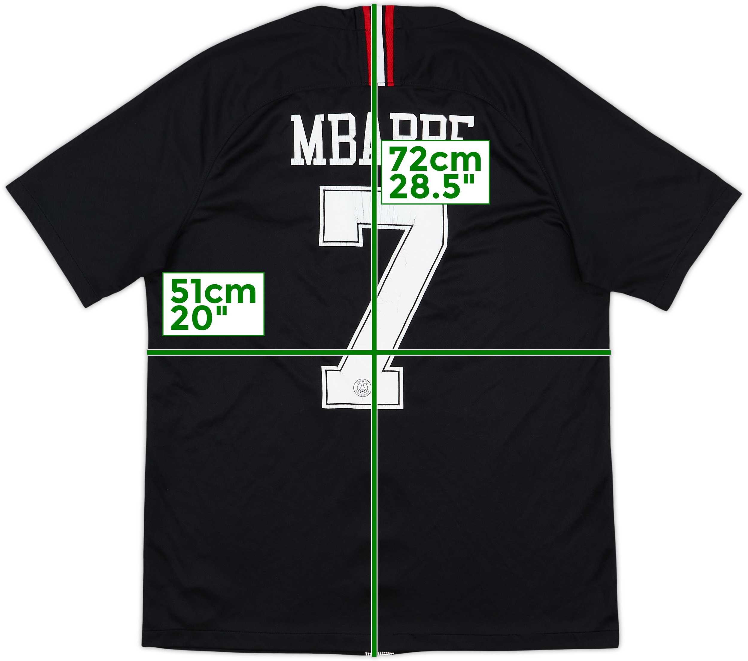 2018-19 Paris Saint-Germain Third/Home Shirt Mbappe #7 - 6