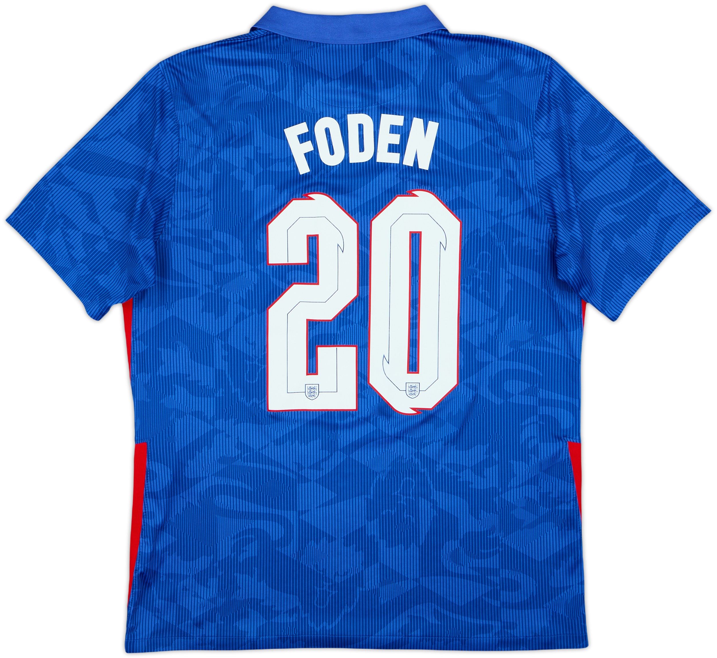 2020-21 England Away Shirt Foden #20 - 7/10 - (L)