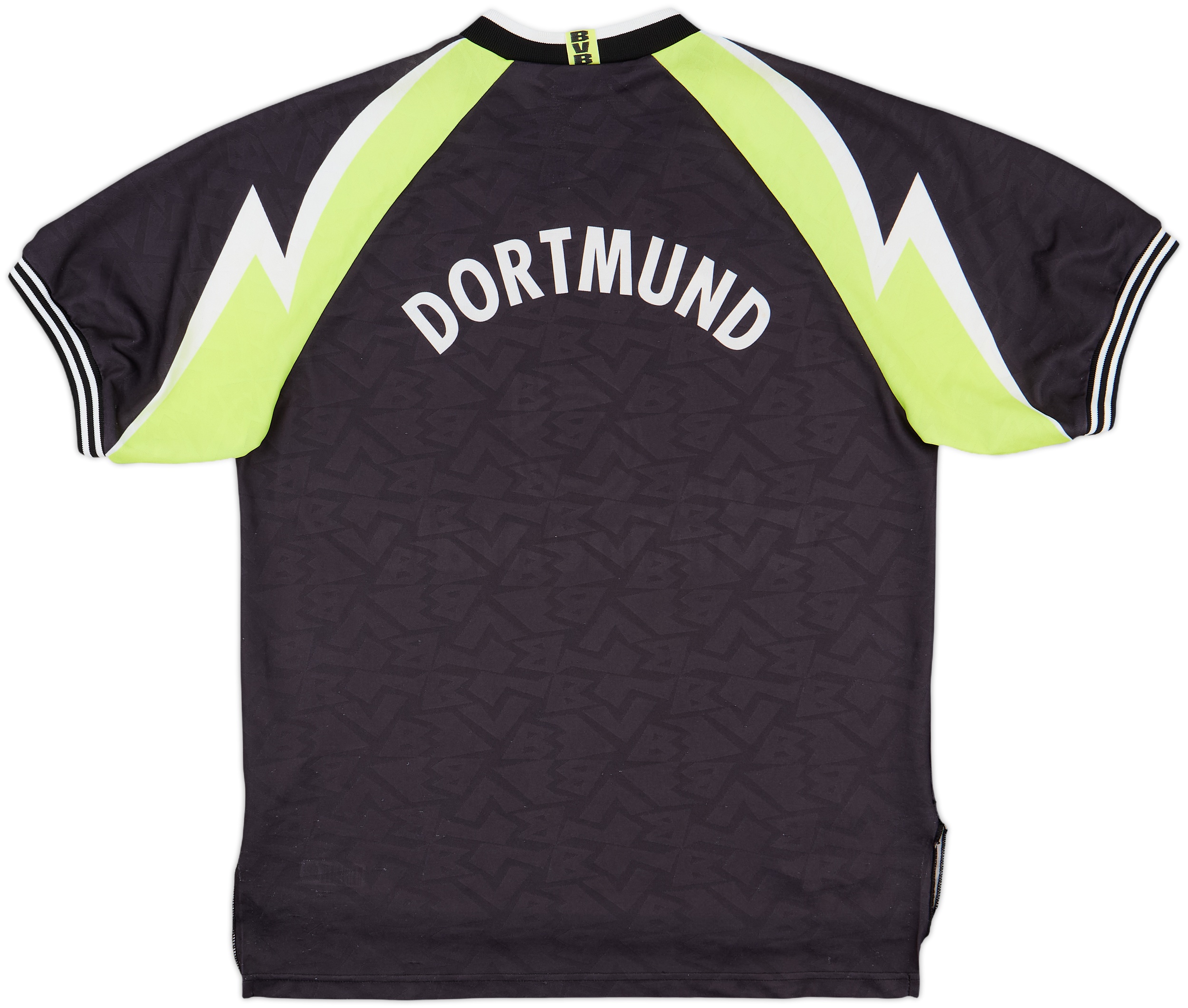 NIKE Borussia Dortmund 1995/96 サッカーシャツ 1995-96 Borussia Dortmund Home Shirt Sammer #6 - 9/10 - (S)