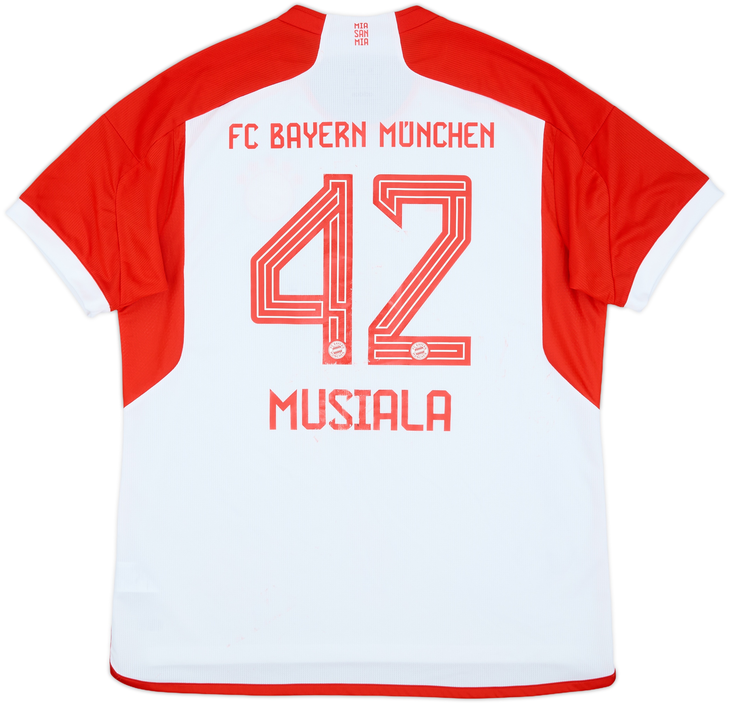 2023-24 Bayern Munich Home Shirt Musiala #42 - 7/10 - (XL)
