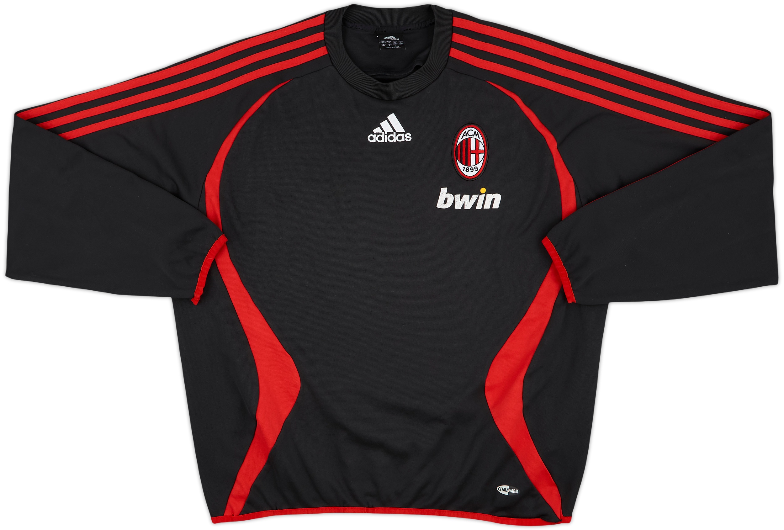 アディダス acミラン トラックパンツ ブラック AC MILAN bwin 中古・古着通販】adidas (アディダス) トラックパンツ ACミラン 074906