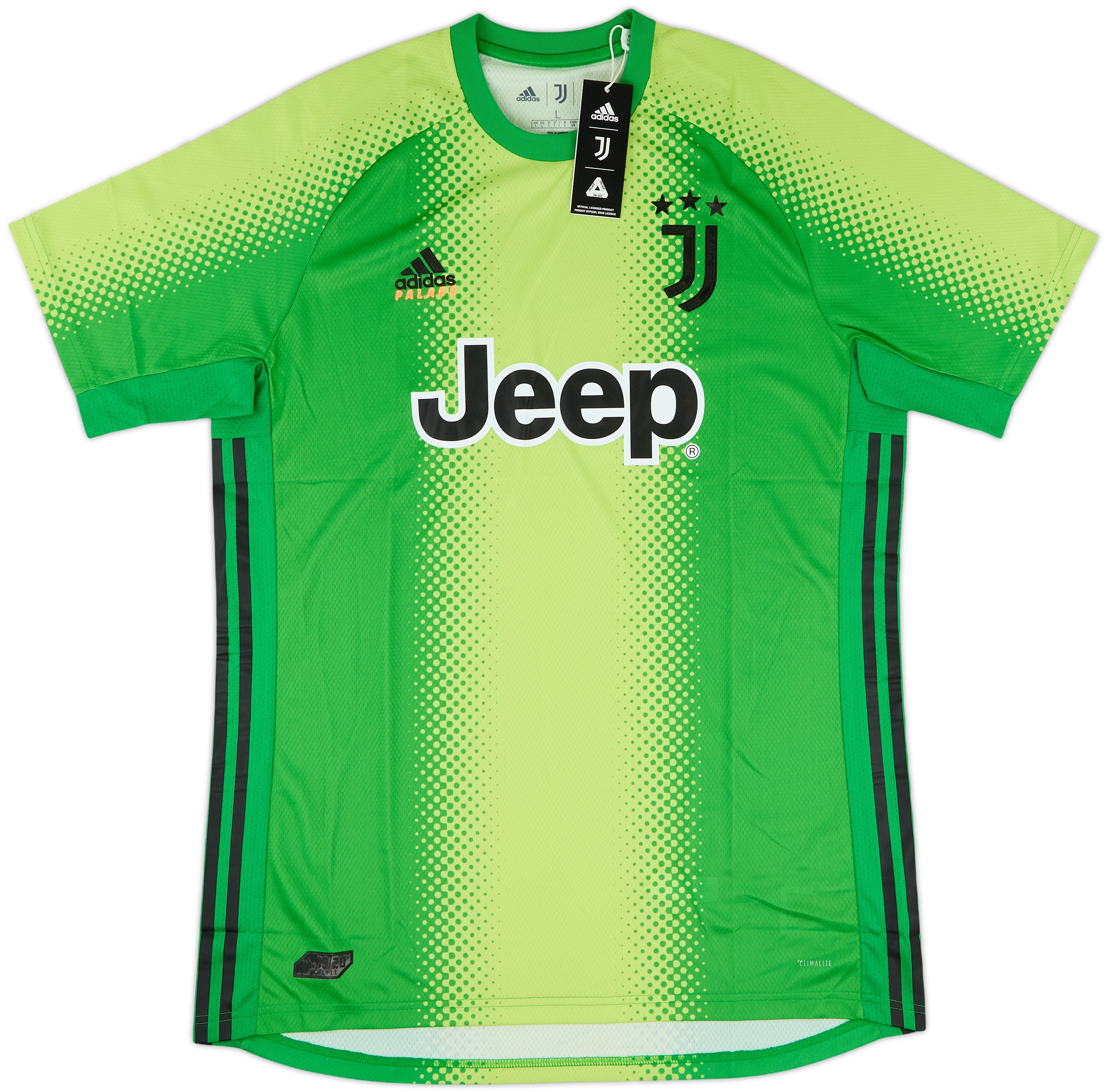 2019-20 Juventus x Palace Authentic GK S/S Shirt (L)