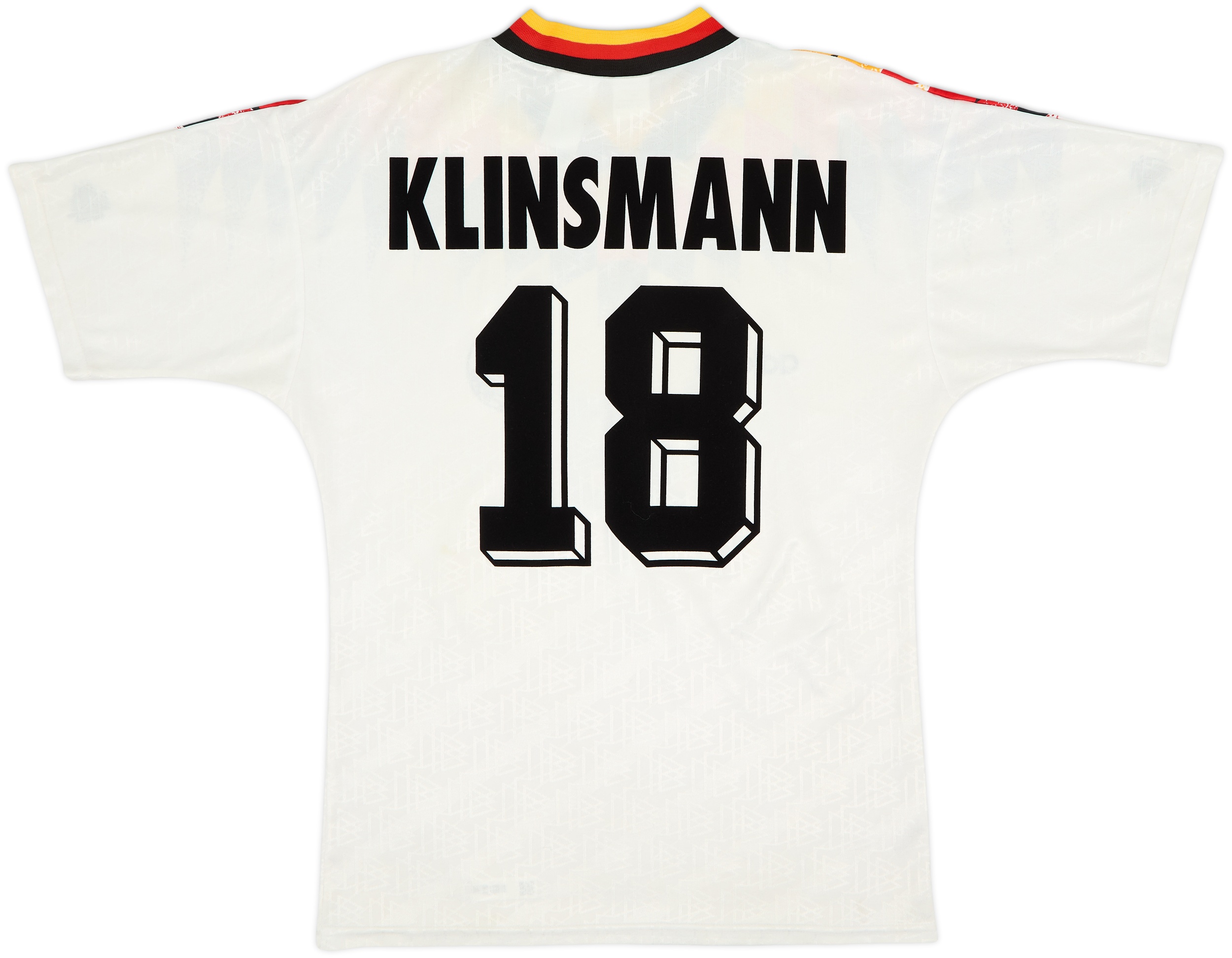 1994-96 Germany Home Shirt Klinsmann #18 - 5/10 - (M)