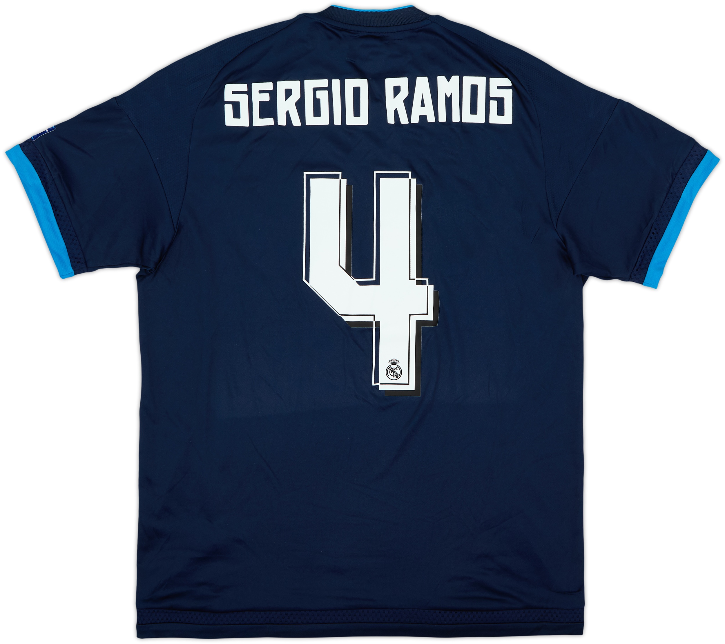 2015-16 Real Madrid Third Shirt Sergio Ramos #4 (M)