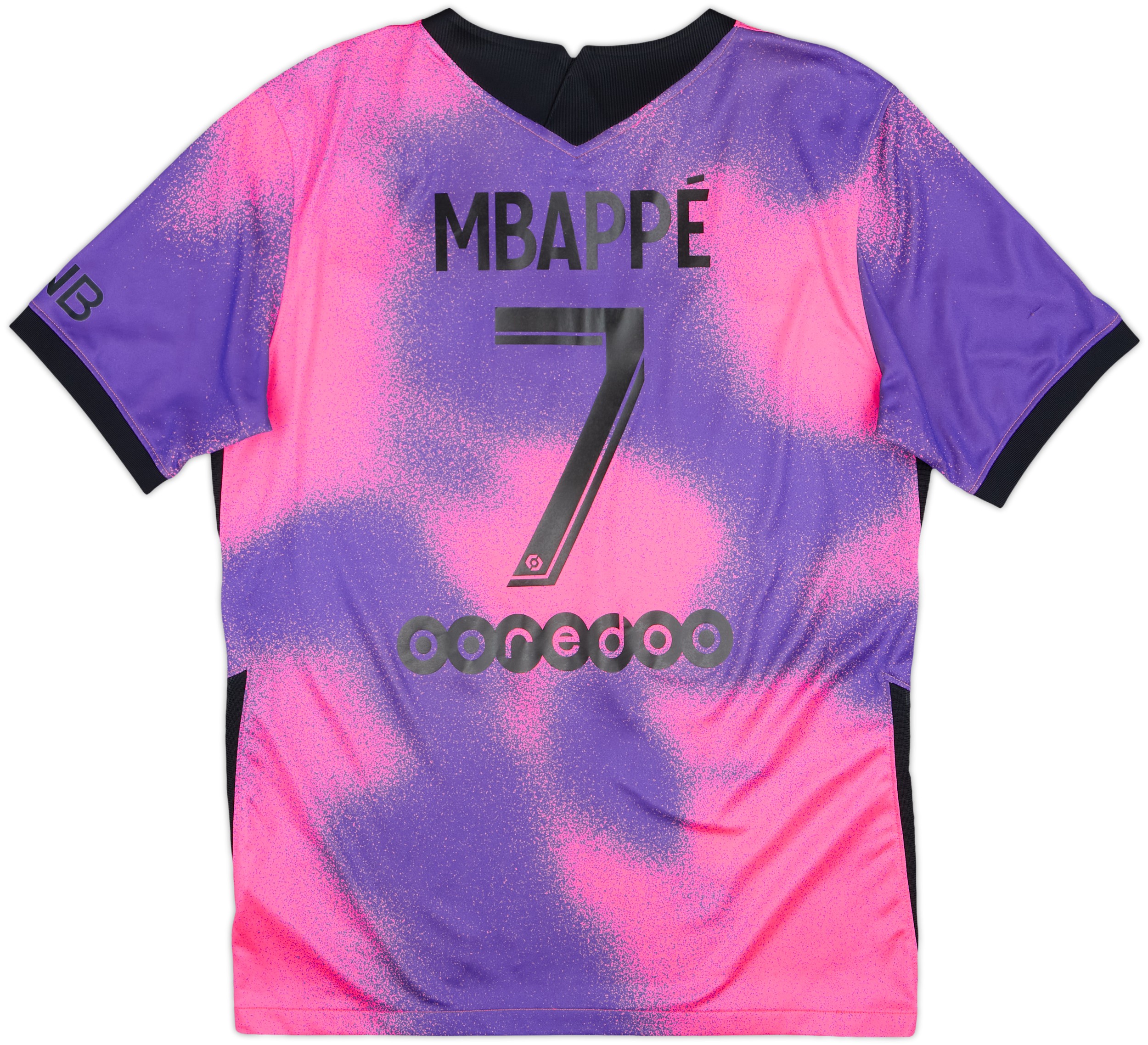 2020-21 Paris Saint-Germain Fourth Shirt Mbappe #7 10/10 (M)
