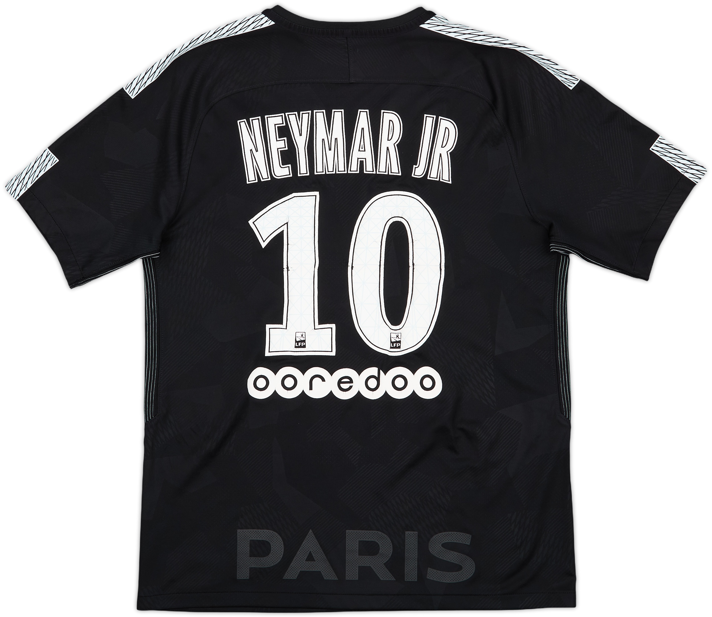2017-18 Paris Saint-Germain Third Shirt Neymar Jr #10 - 6/10 - (M)