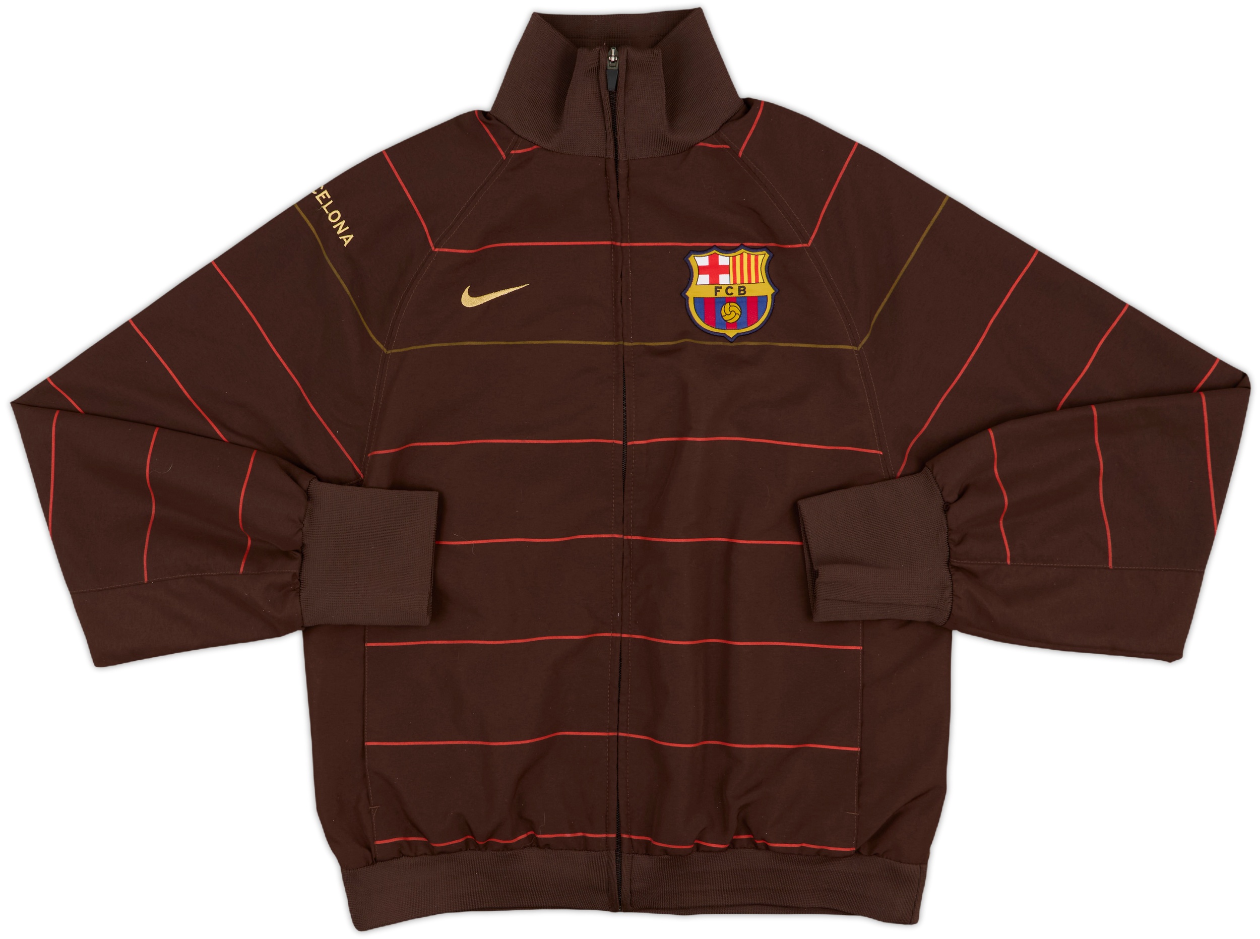 ウェア FC Barcelona 2008-2009season 2008-09 Barcelona Nike Track Jacket - 7/10 - (M)