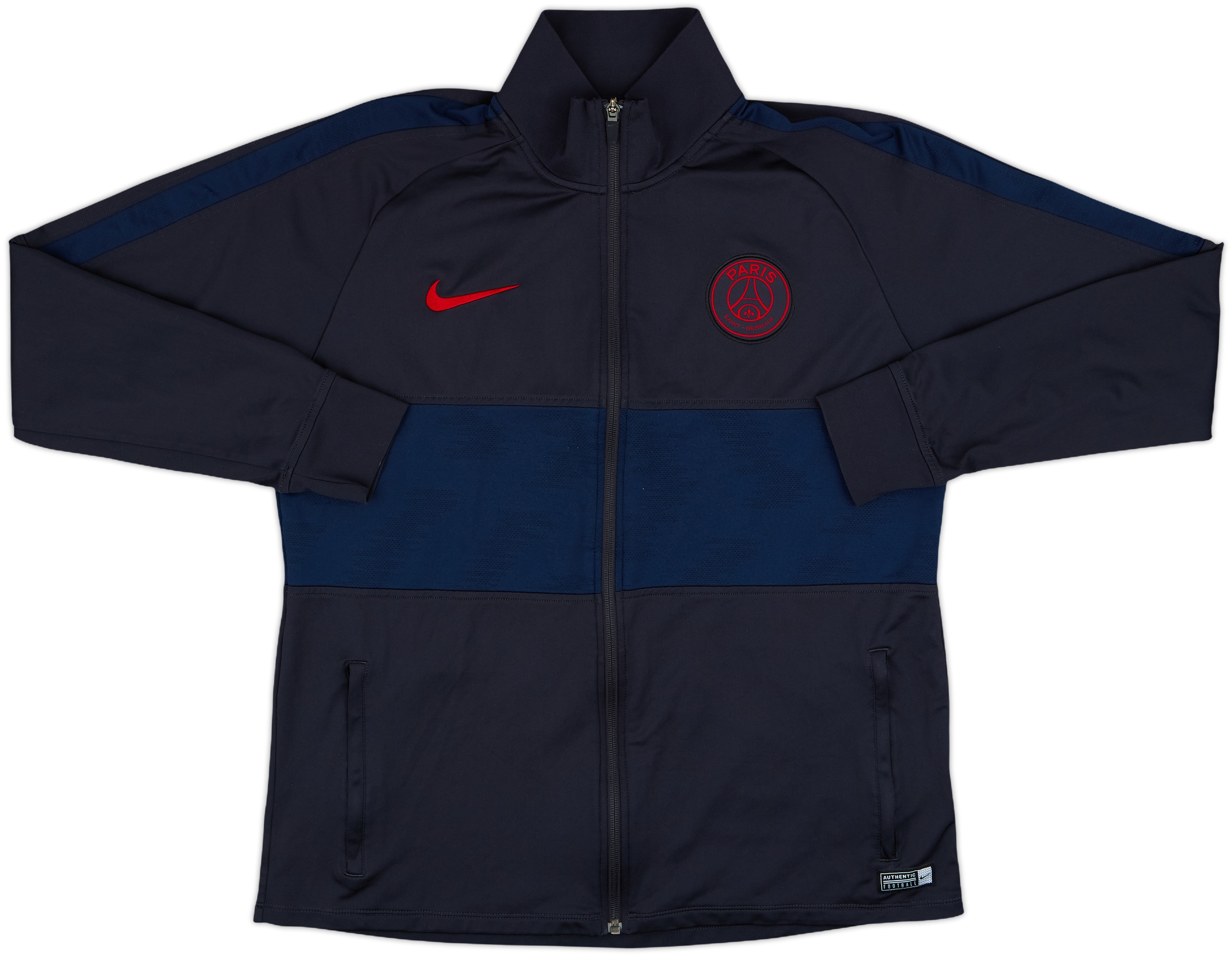 2019-20 Paris Saint-Germain Nike Track Jacket - 8/10 - (L)