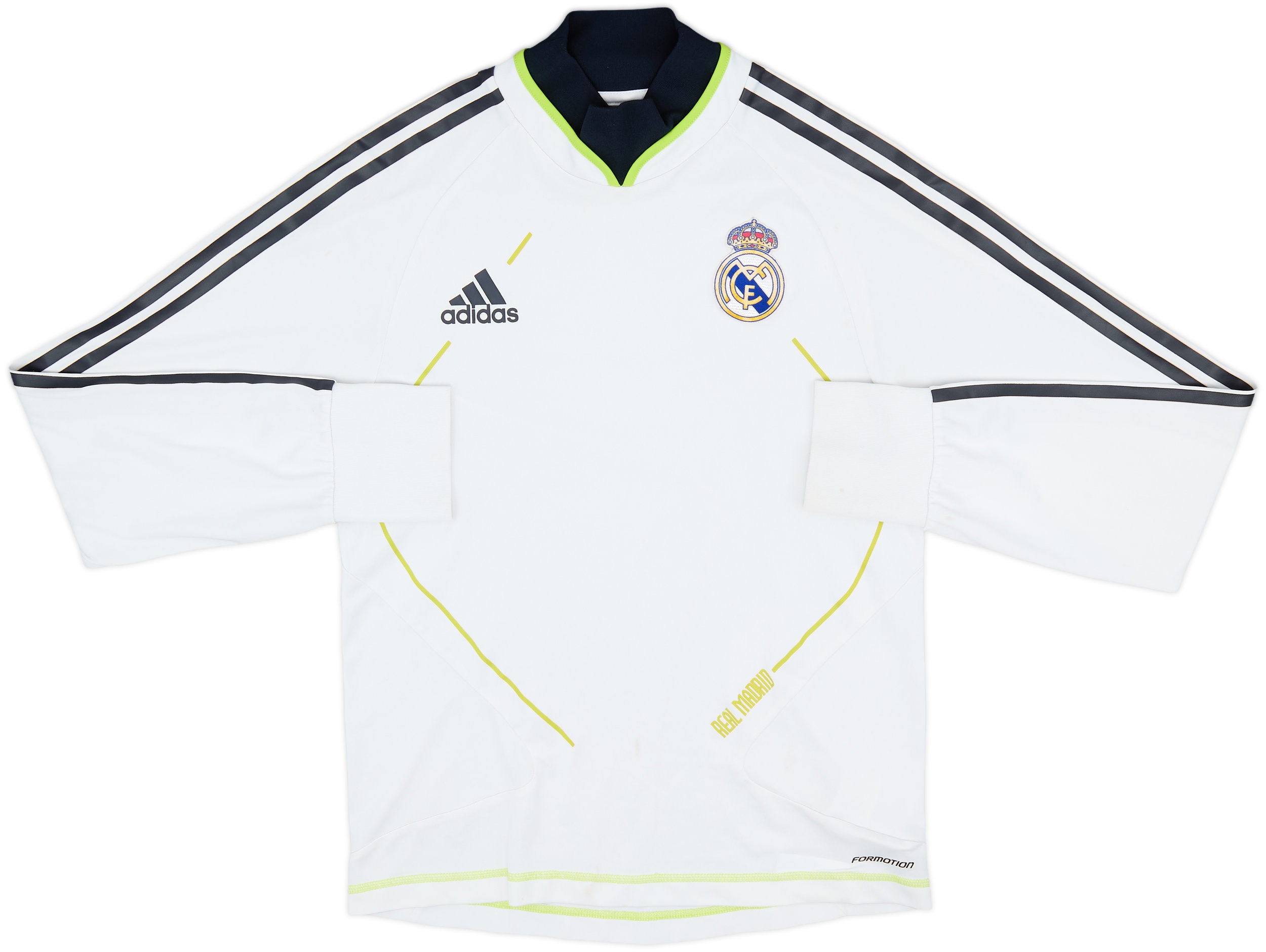 2010-11 Real Madrid adidas Formotion Drill Top - 7/10 - (L.Boys)