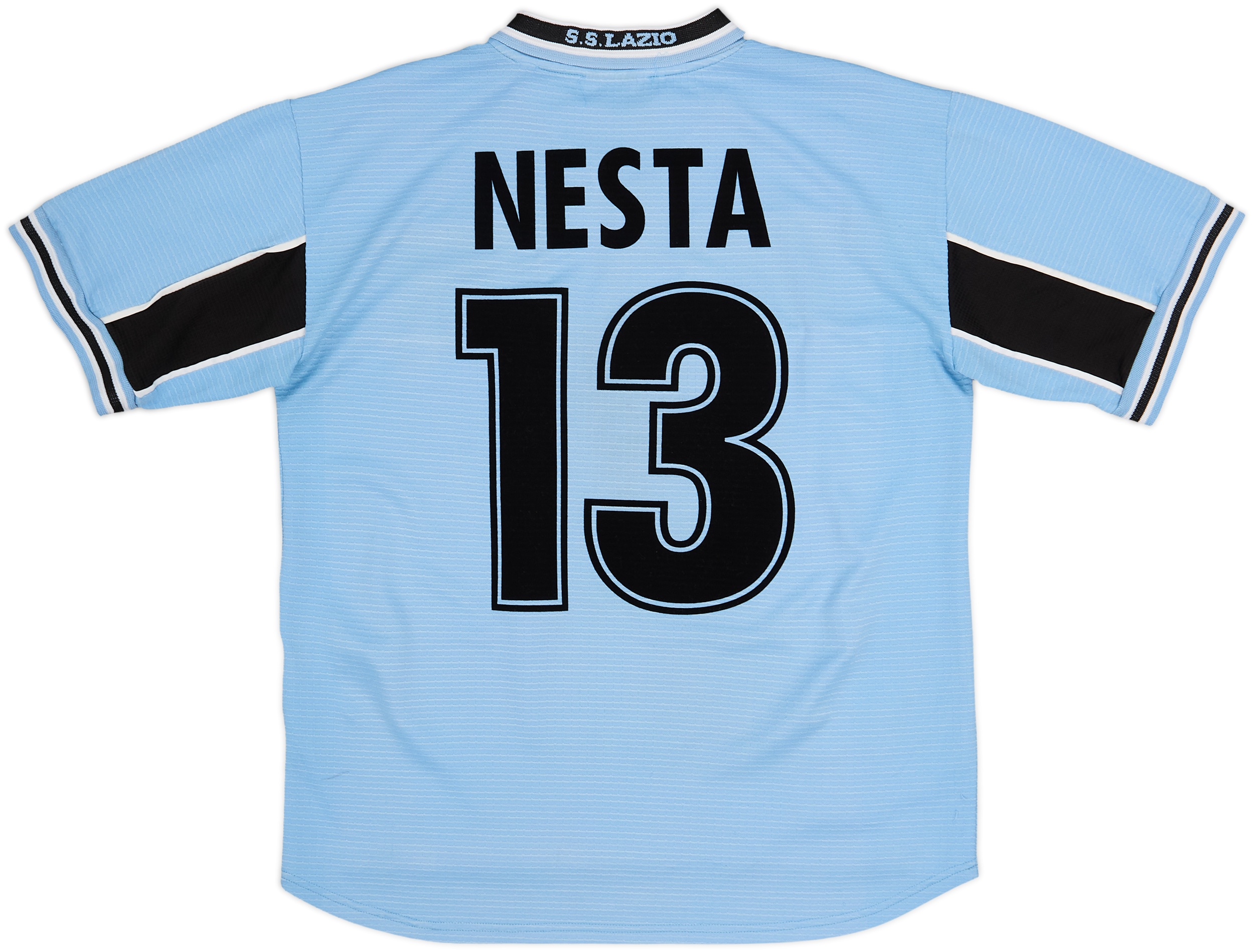 1998-00 Lazio Home Shirt Nesta #13 - 7/10 - (M)