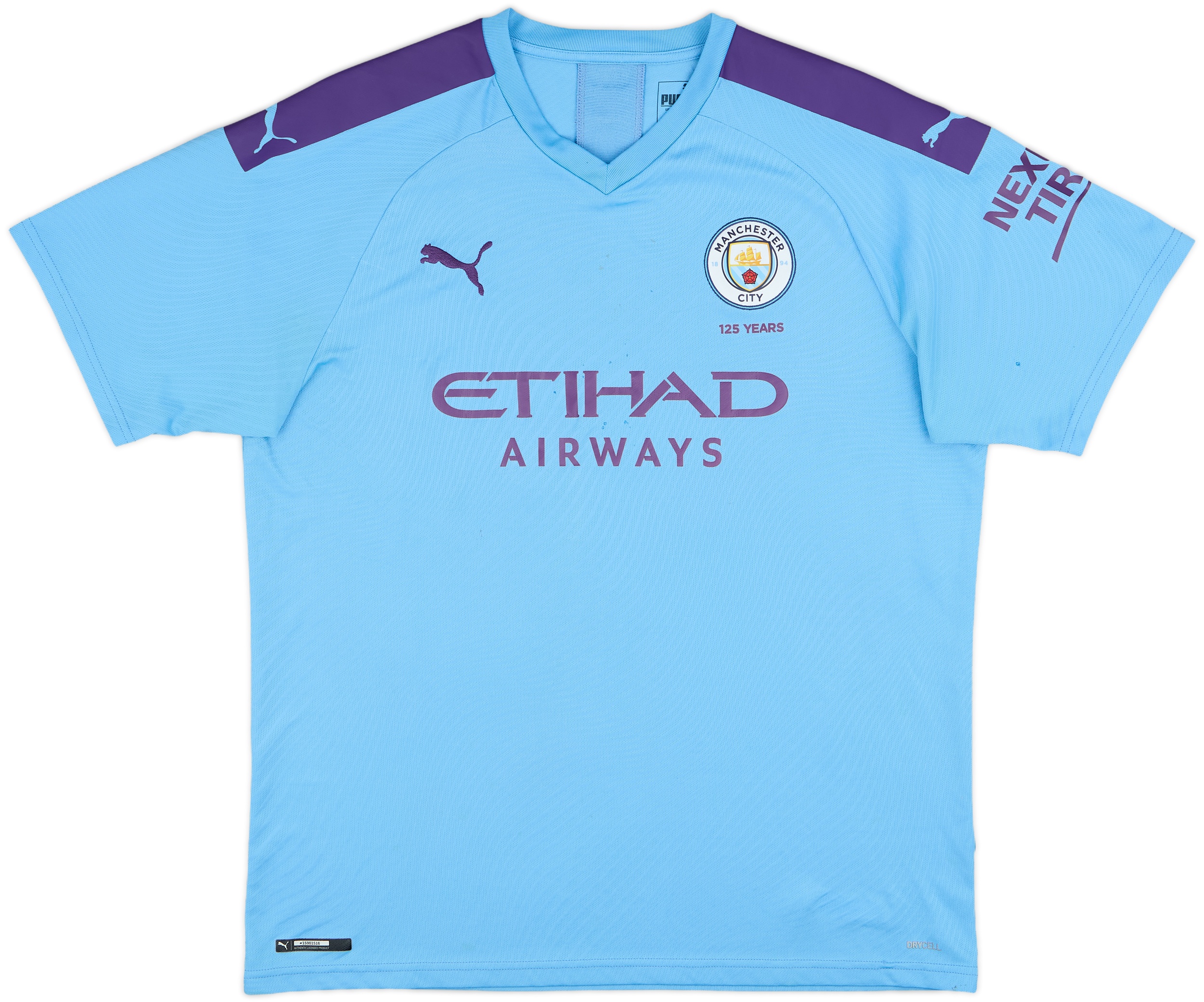 2019-20 Manchester City Home Shirt - 4/10 - (XL)