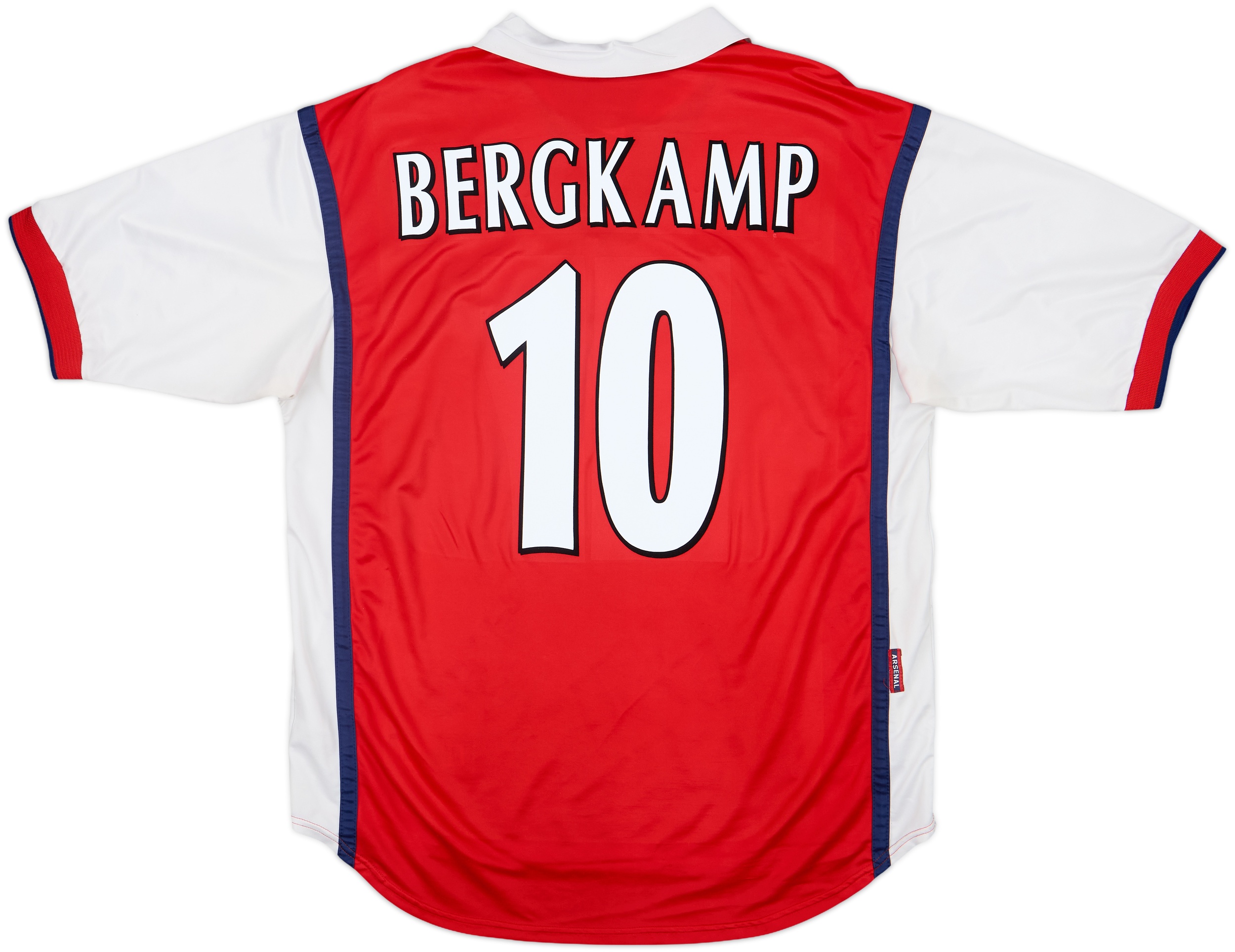 1998-99 Arsenal Home Shirt Bergkamp #10 - 7/10 - (L)