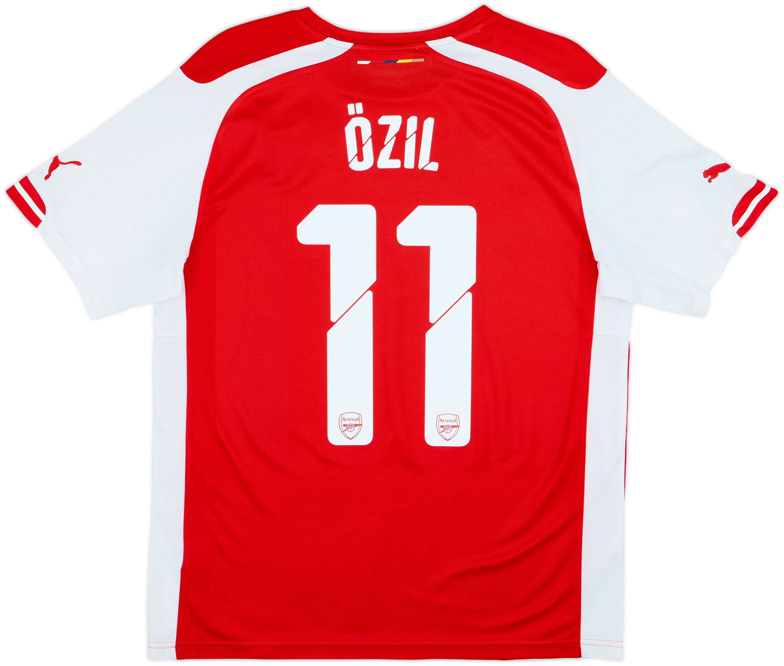 Arsenal シャツ Sサイズ 2014-15 Arsenal Home Shirt Ozil #11 - 8/10 - (M)