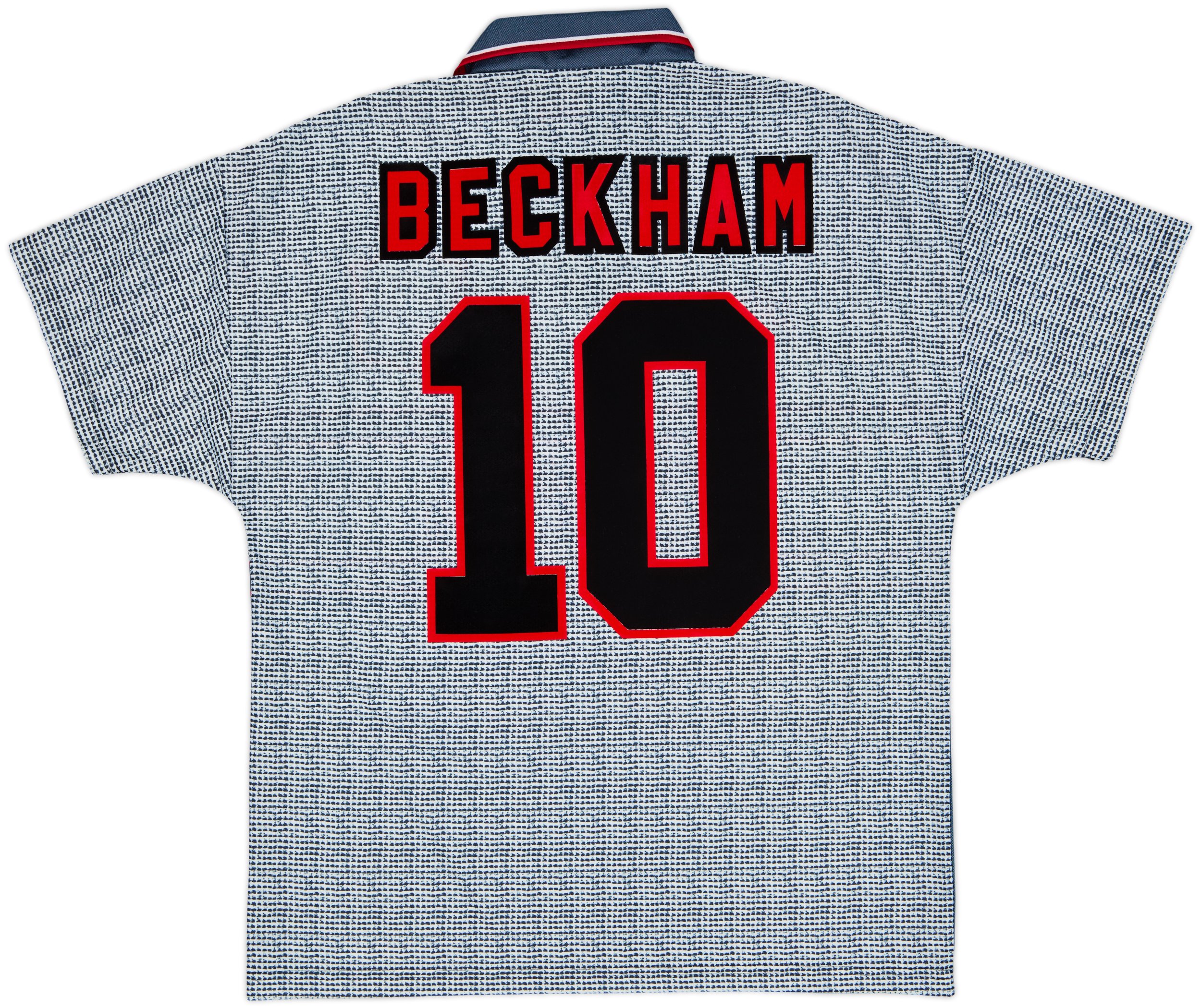 1995-96 Manchester United Away Shirt Beckham #10 - 9/10 - (M)