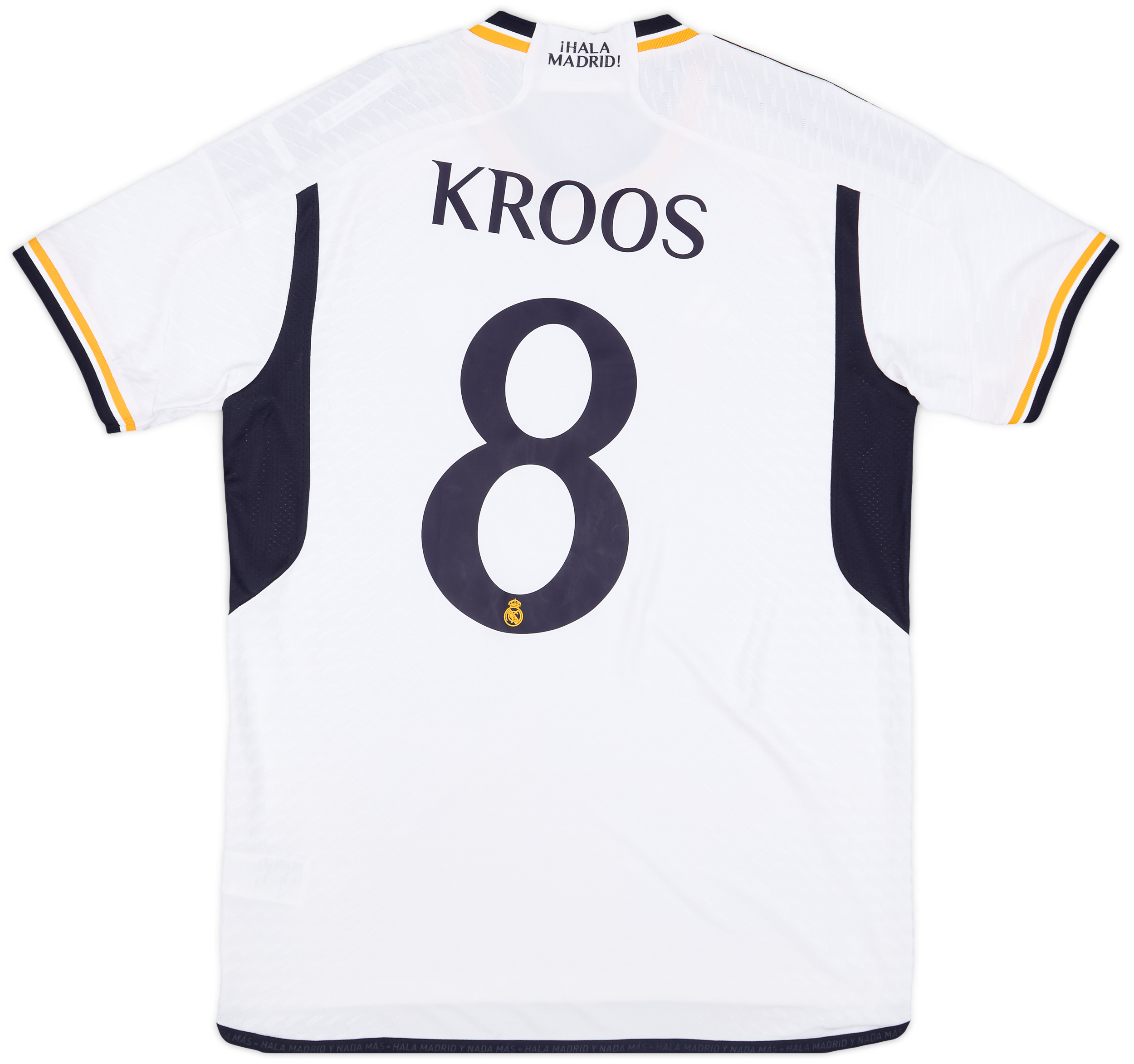  KROOS シャツ 8 番　トニクロース 2023-24 Real Madrid Authentic Home Shirt Kroos #8 - 7/10