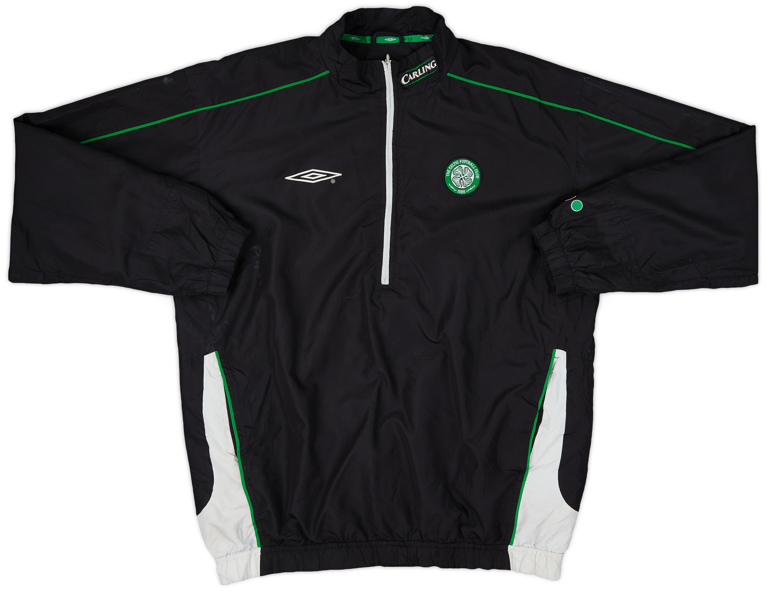 CELTIC FC UMBRO シャツ ブラック/グリーン CELTIC FC UMBRO シャツ ブラック/グリーン