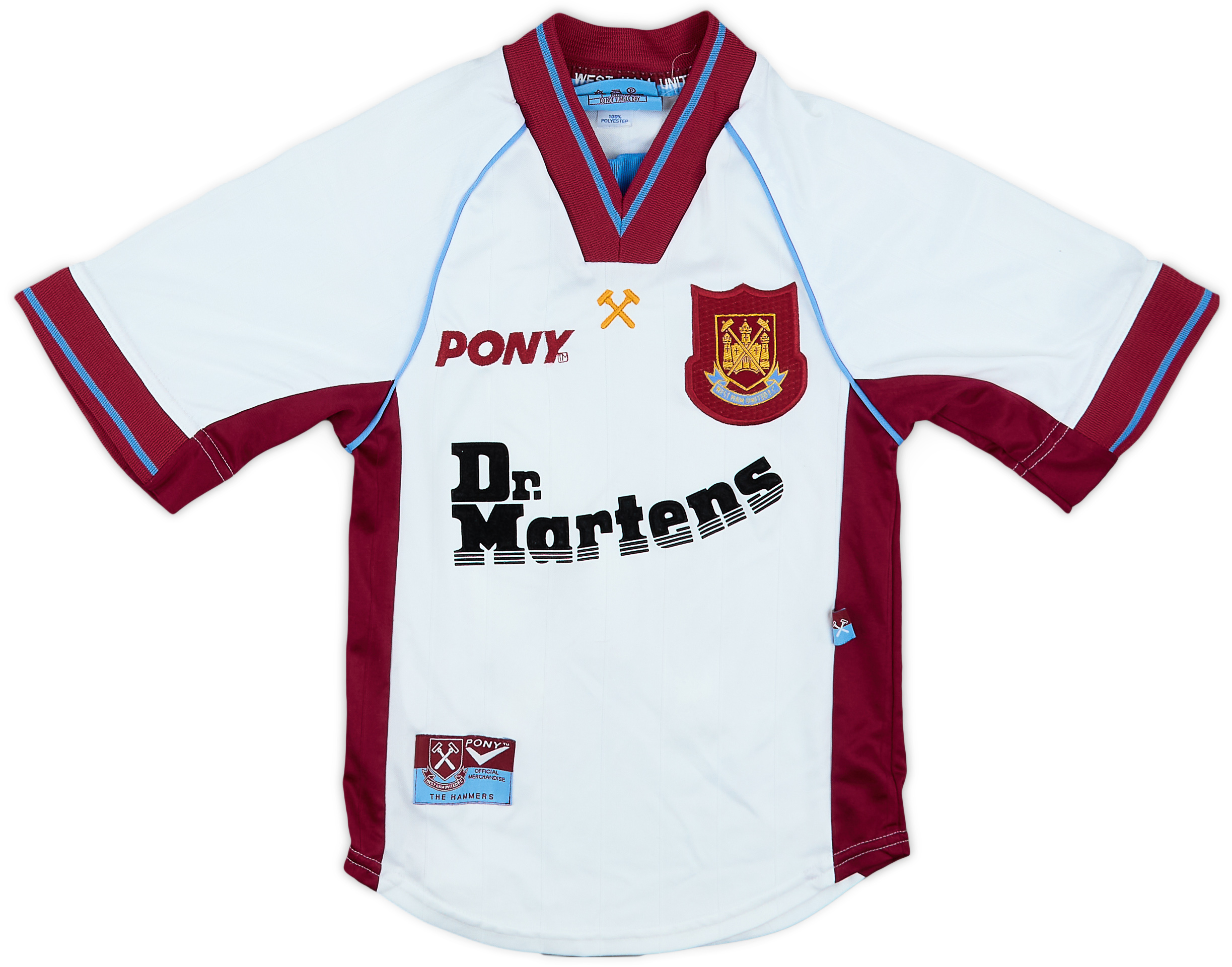 当時物West Ham United 1997/1998 Away Shirt 1997-98 West Ham Away Shirt Lampard #18 - 9/10 - (XL)