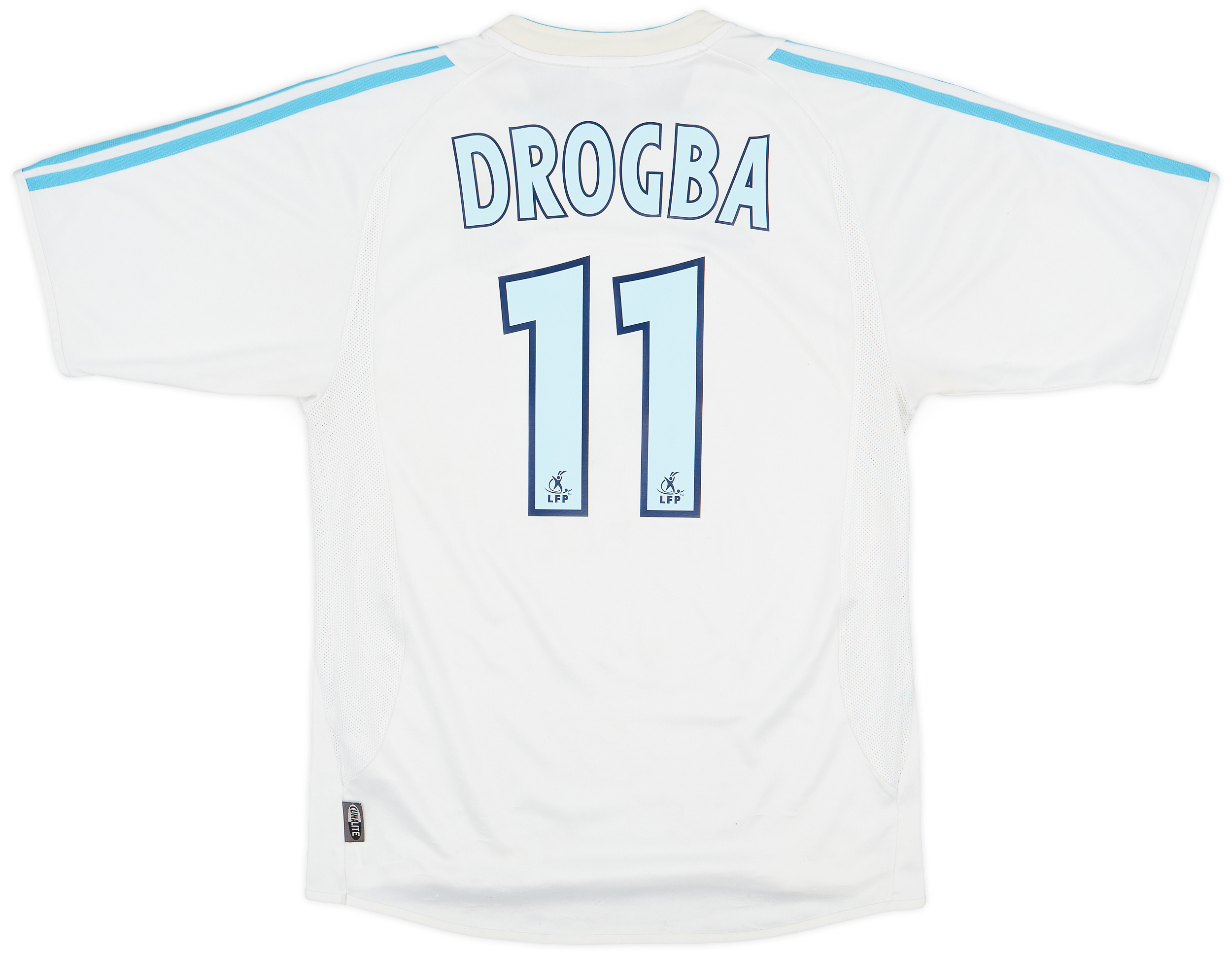 Flocage Nameset Marseille 2003-2004 AWAY 11 DROGBA - Football Shirt Vintage