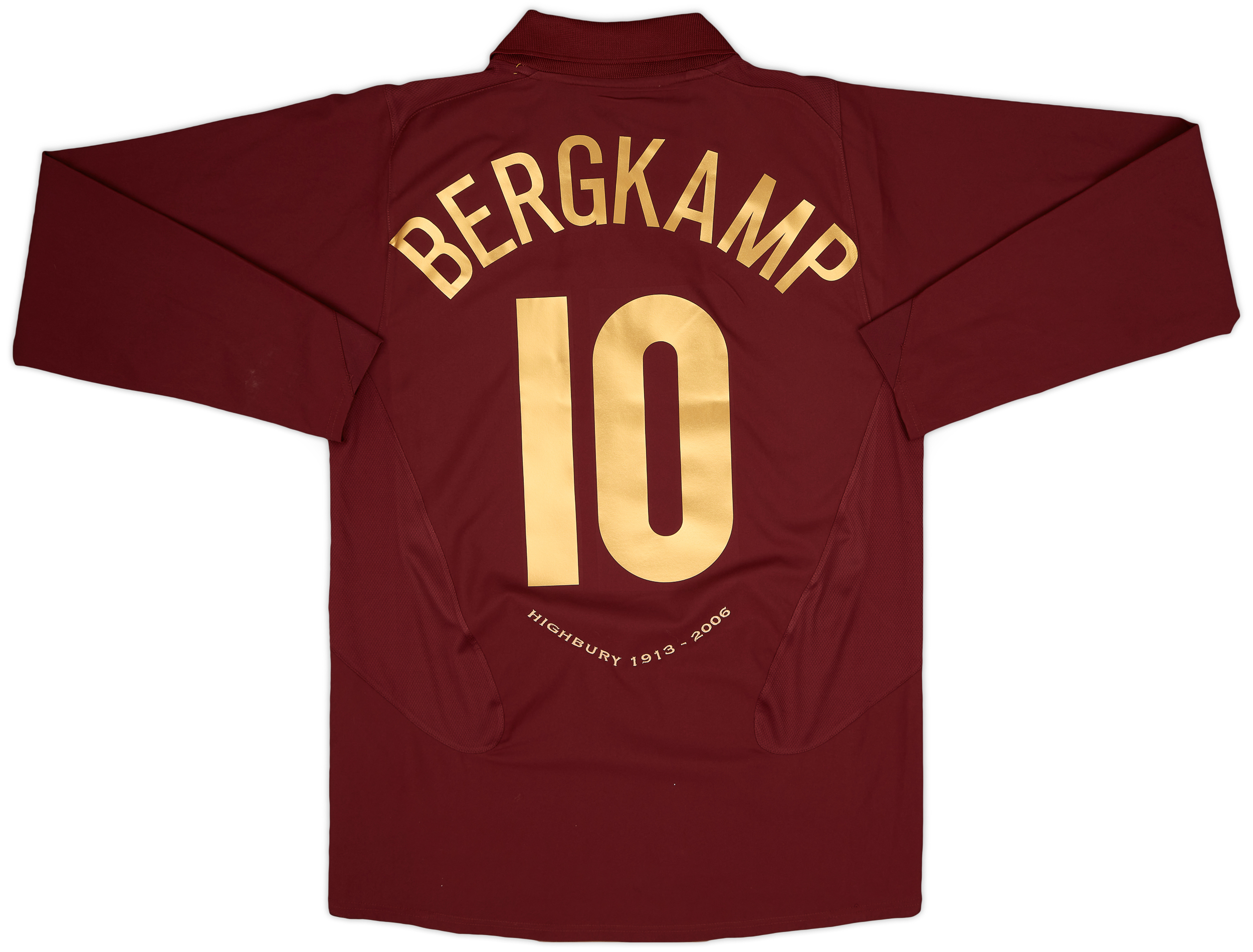 ウェア Arsenal 2005-2006 (Home) Arsenal 2005/2006 retro Home Century Soccer Jersey - My