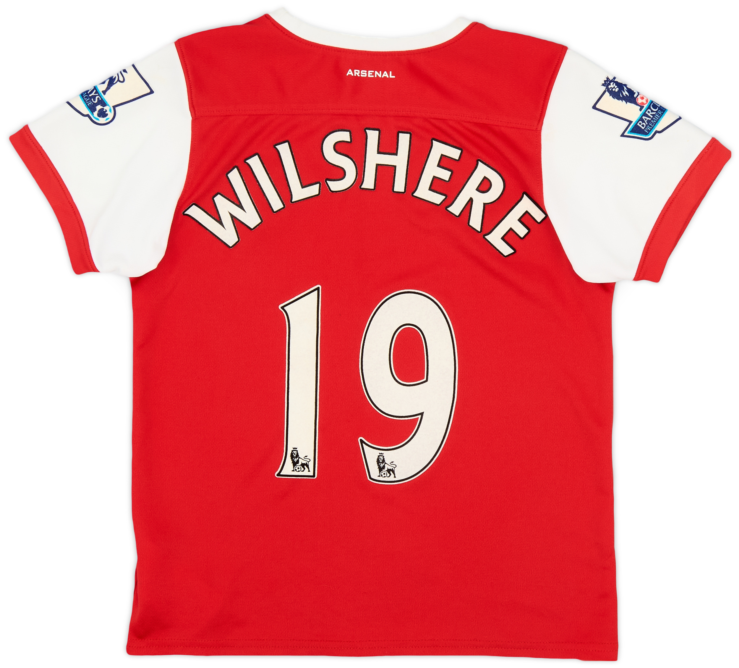 Maillot Arsenal Carling Cup Final 2011 – #19 Wilshere, Domicile Rouge, Taille M