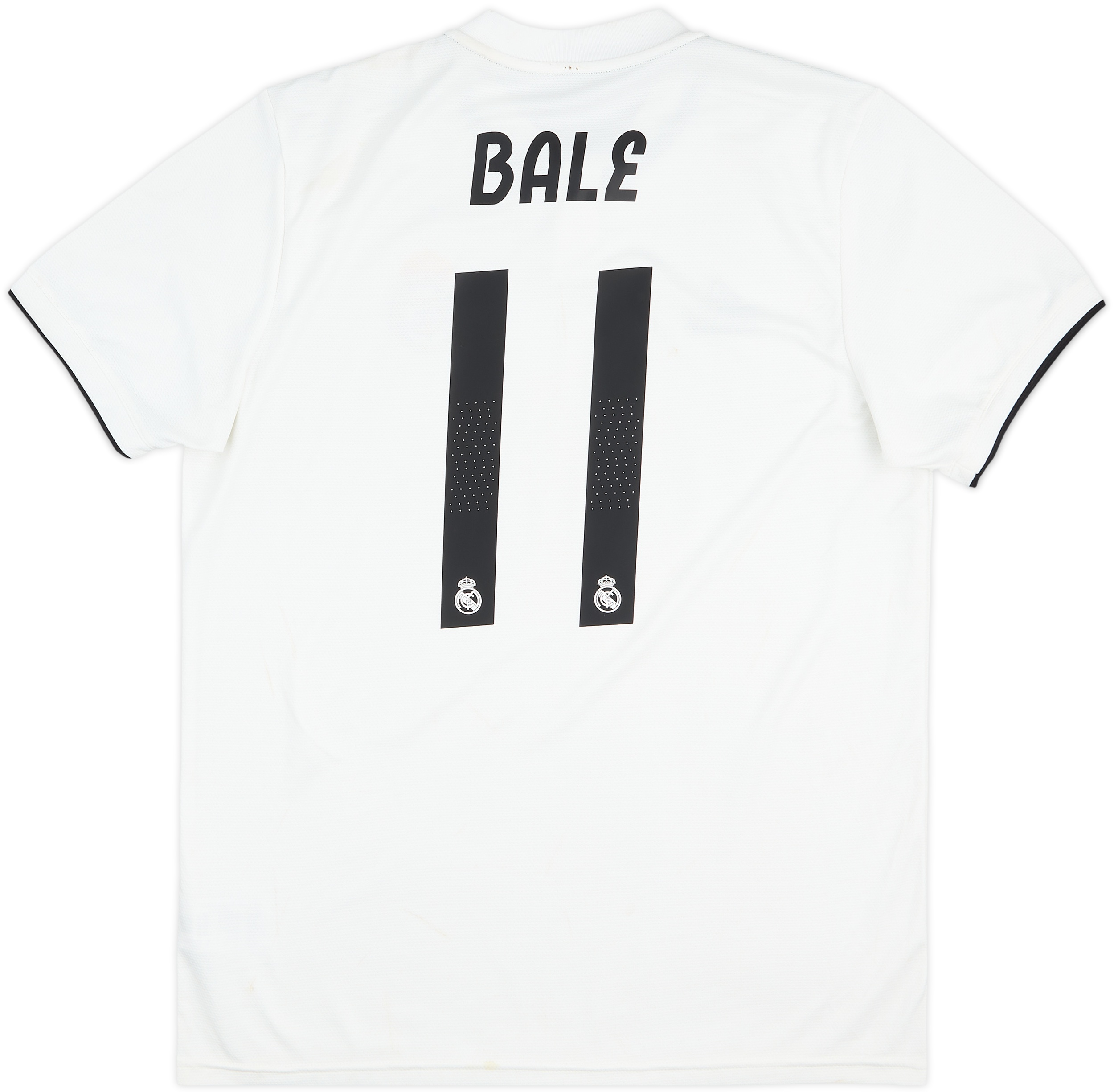 2018-19 Real Madrid Home Shirt Bale #11 - 6/10 - (L)