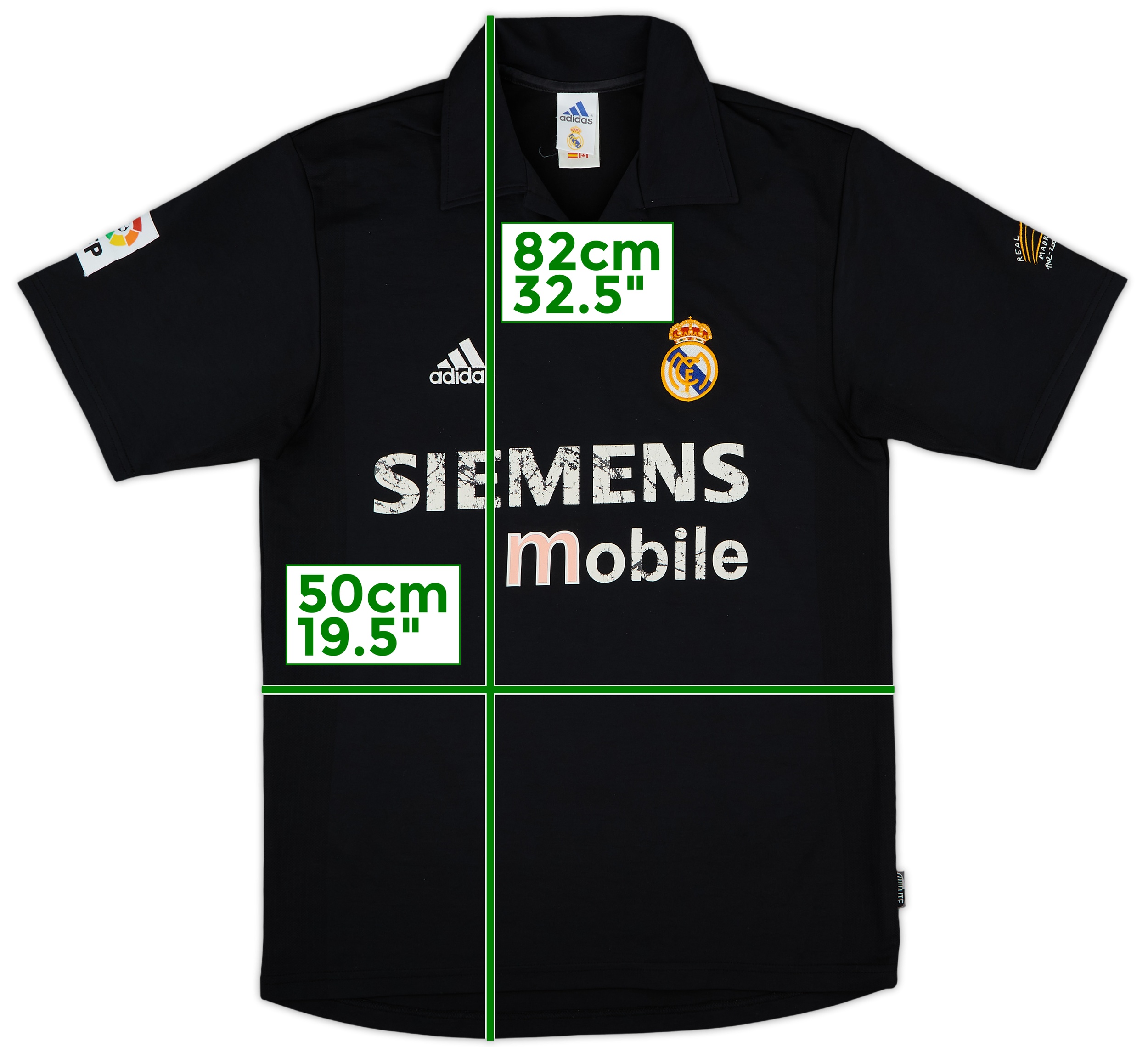 Real Madrid 記念Tシャツ 1902-2002 黒　グティ14番 Real Madrid 記念Tシャツ 1902-2002 黒 グティ14番 記念グッズ