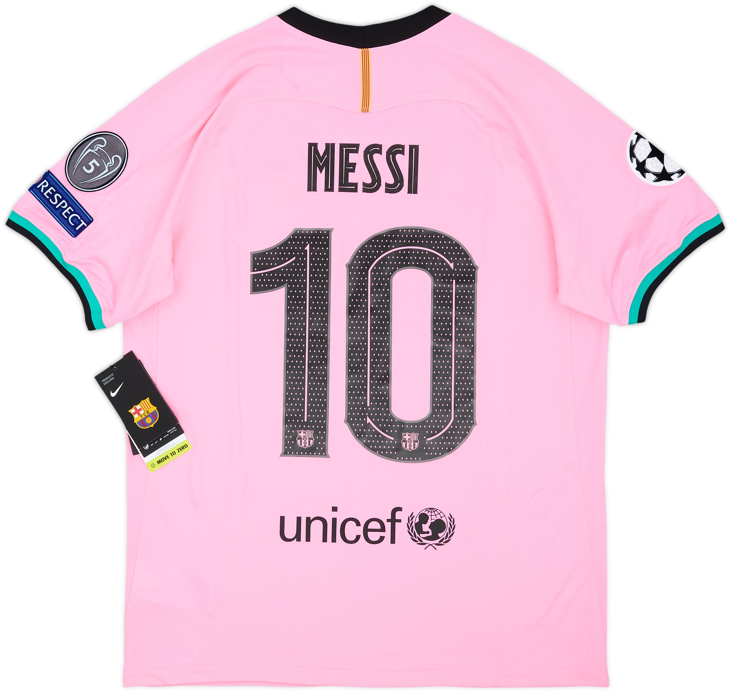 2020-21 Barcelona Third Shirt Messi #10 (L)