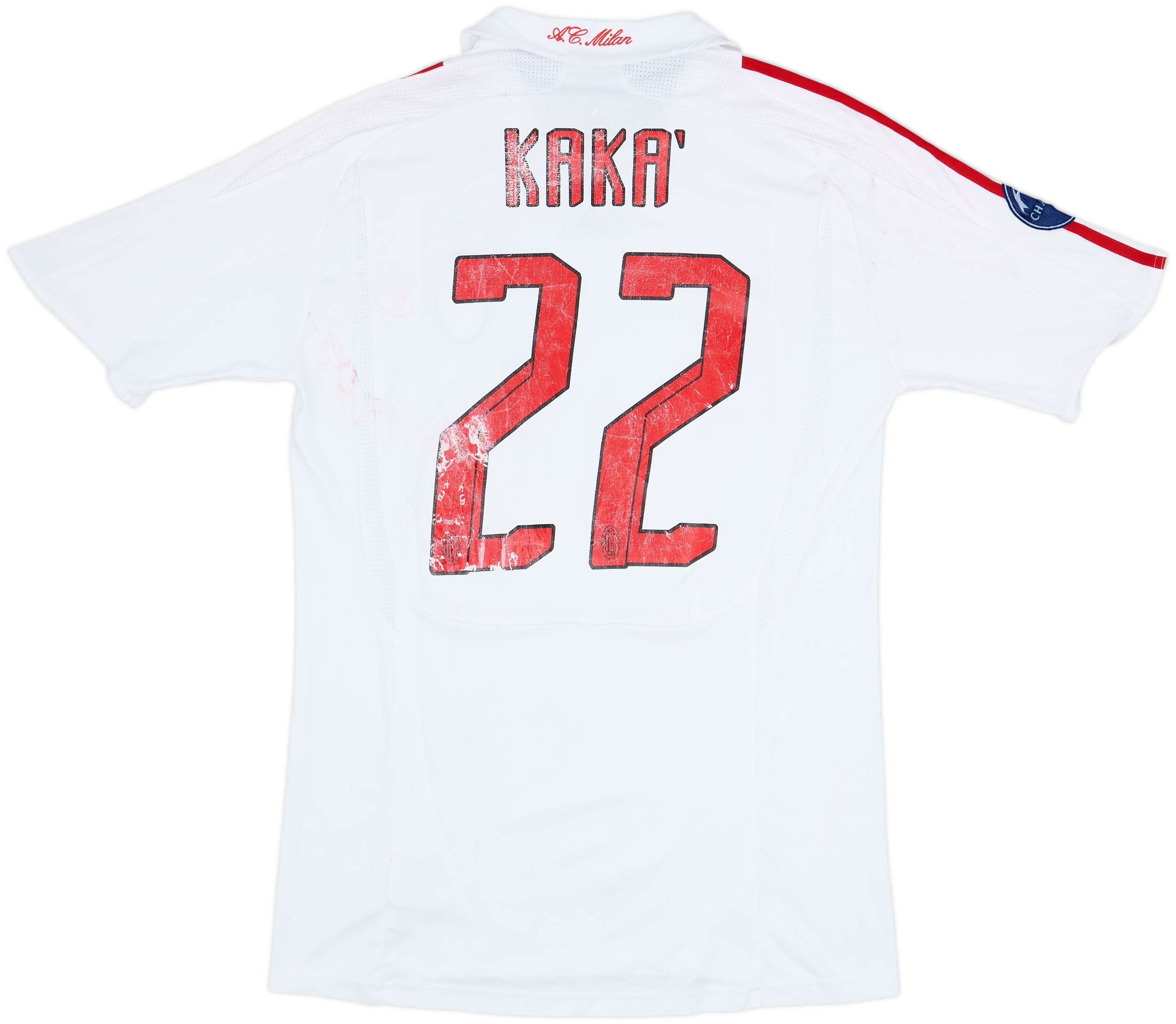 JOGARBOLA ホワイトシャツ 22 番 kaka AC Milan JOGARBOLA ホワイトシャツ 22 番 kaka AC Milan JOGARBOLA ホワイト