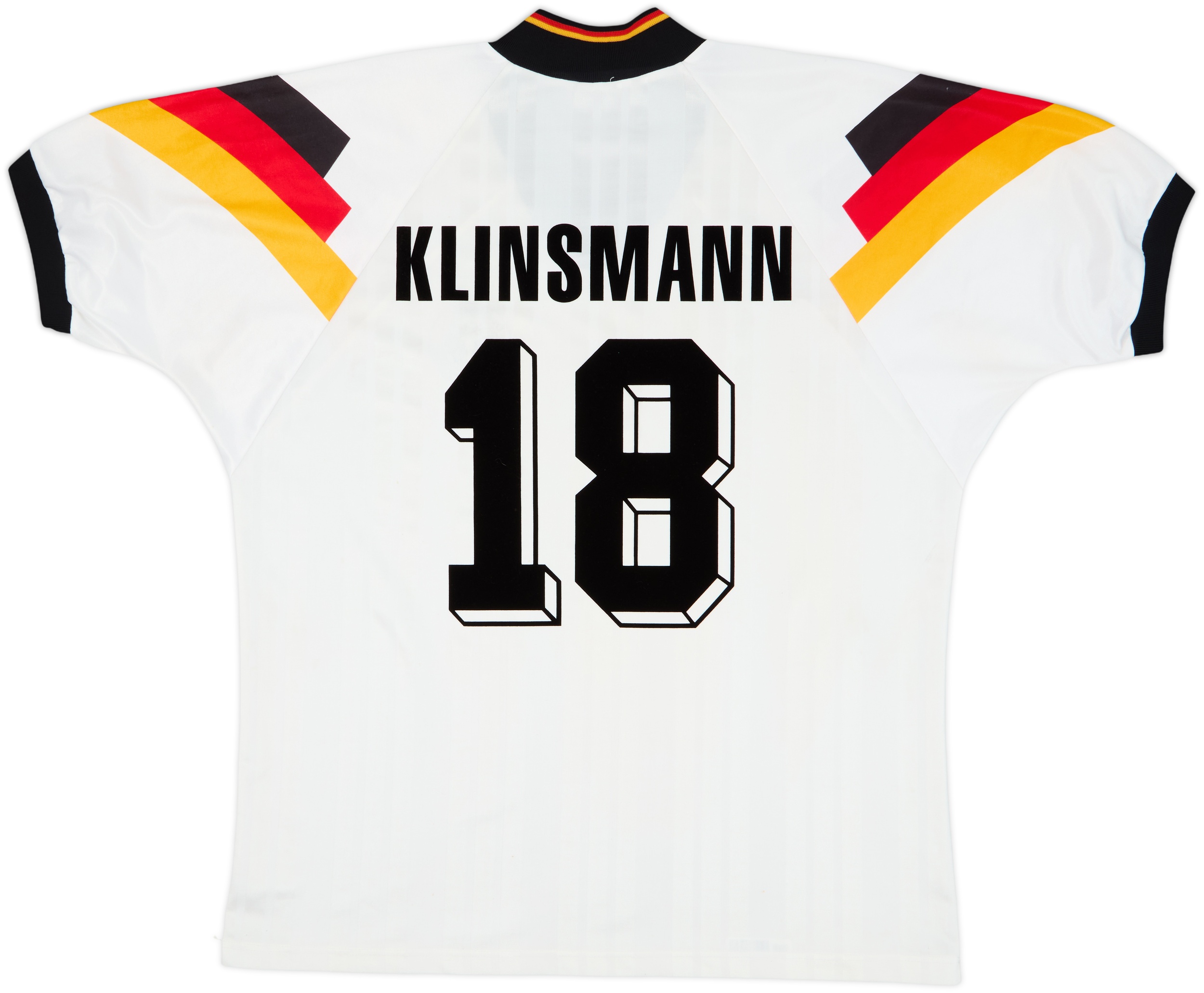 1992-94 Germany Home Shirt Klinsmann #18 - 6/10 - (XL)