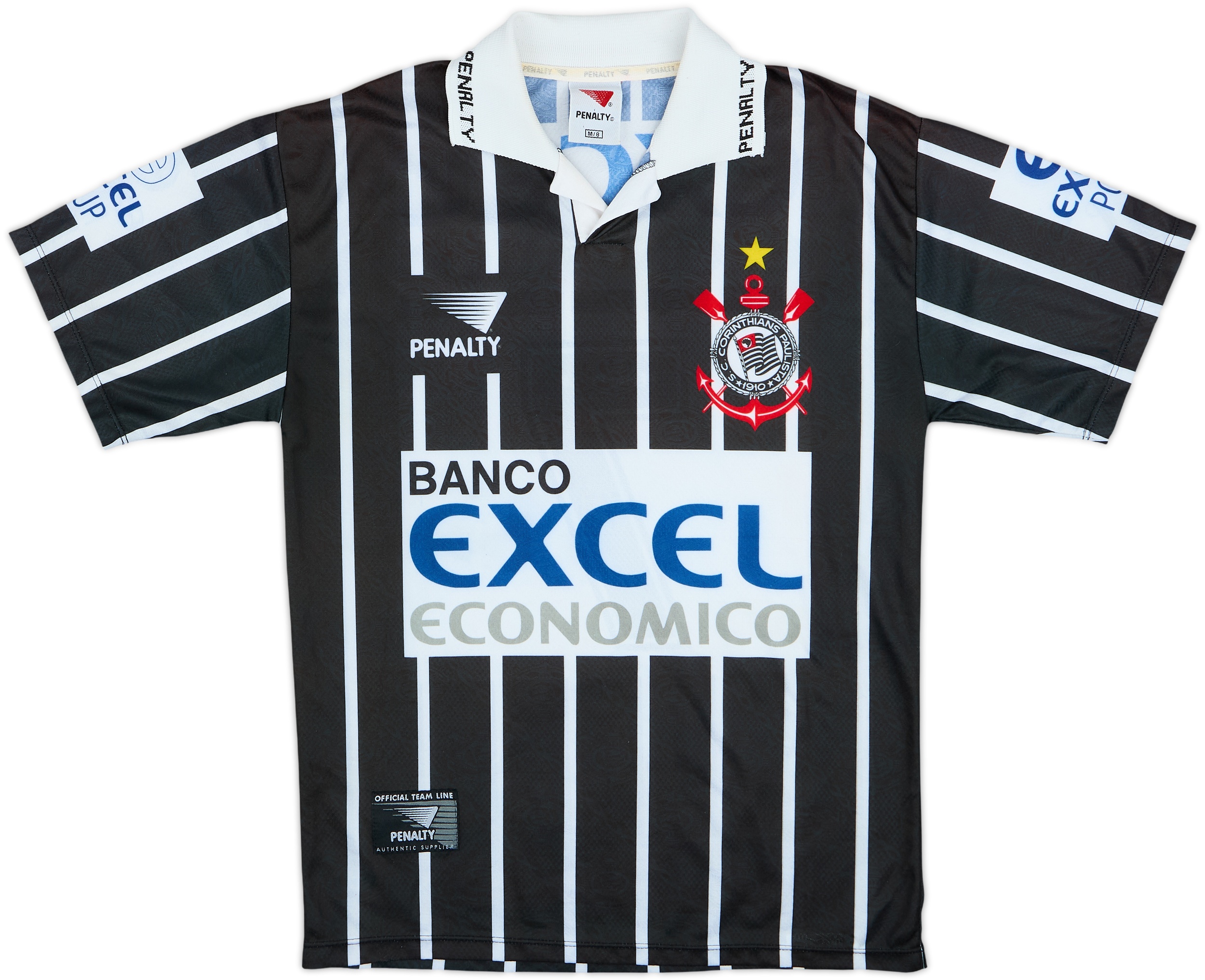 1997 Corinthians Away Shirt #7 - 9/10 - (M)