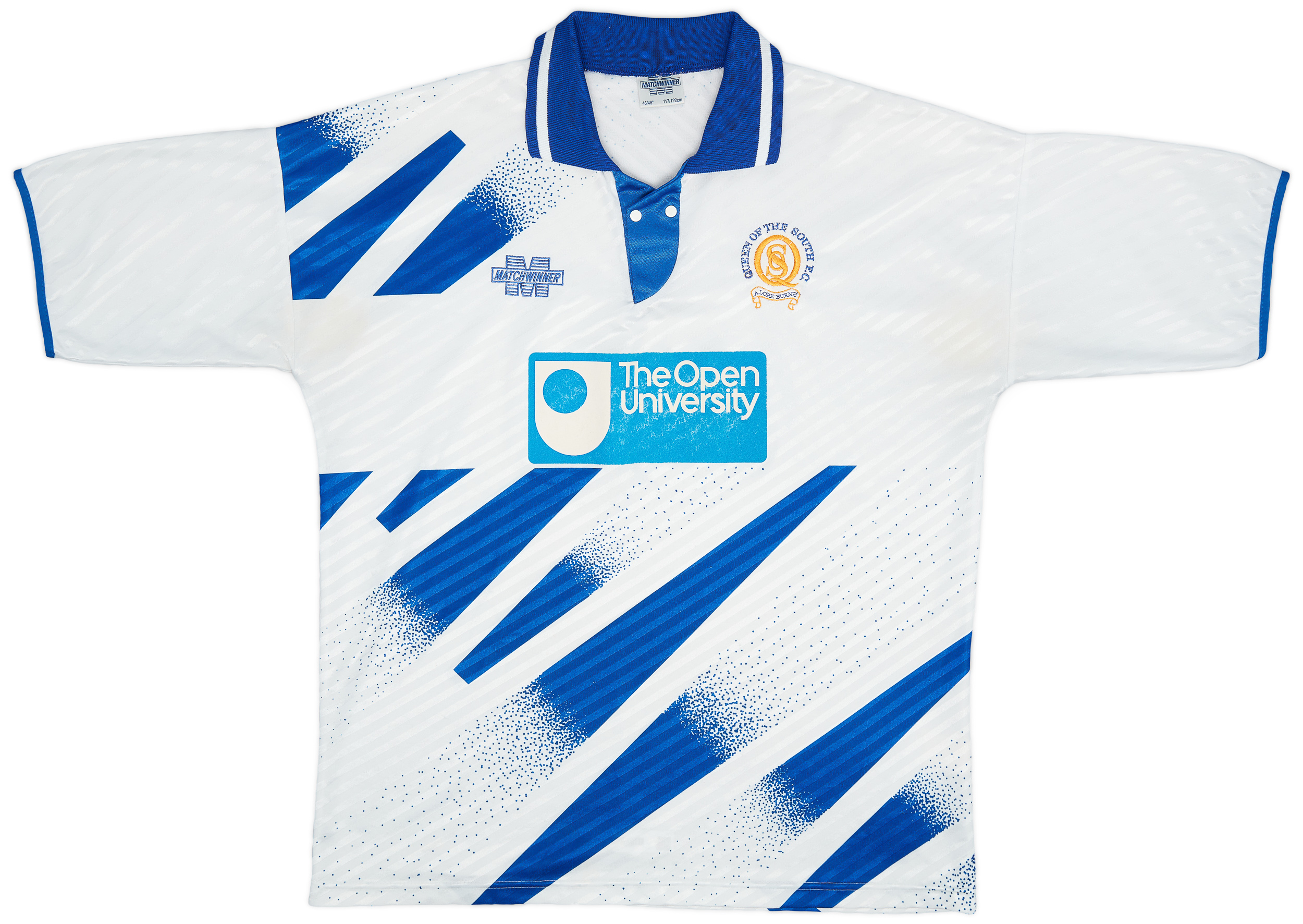 1995-96 Queen of the South Home Shirt - 8/10 - (M)