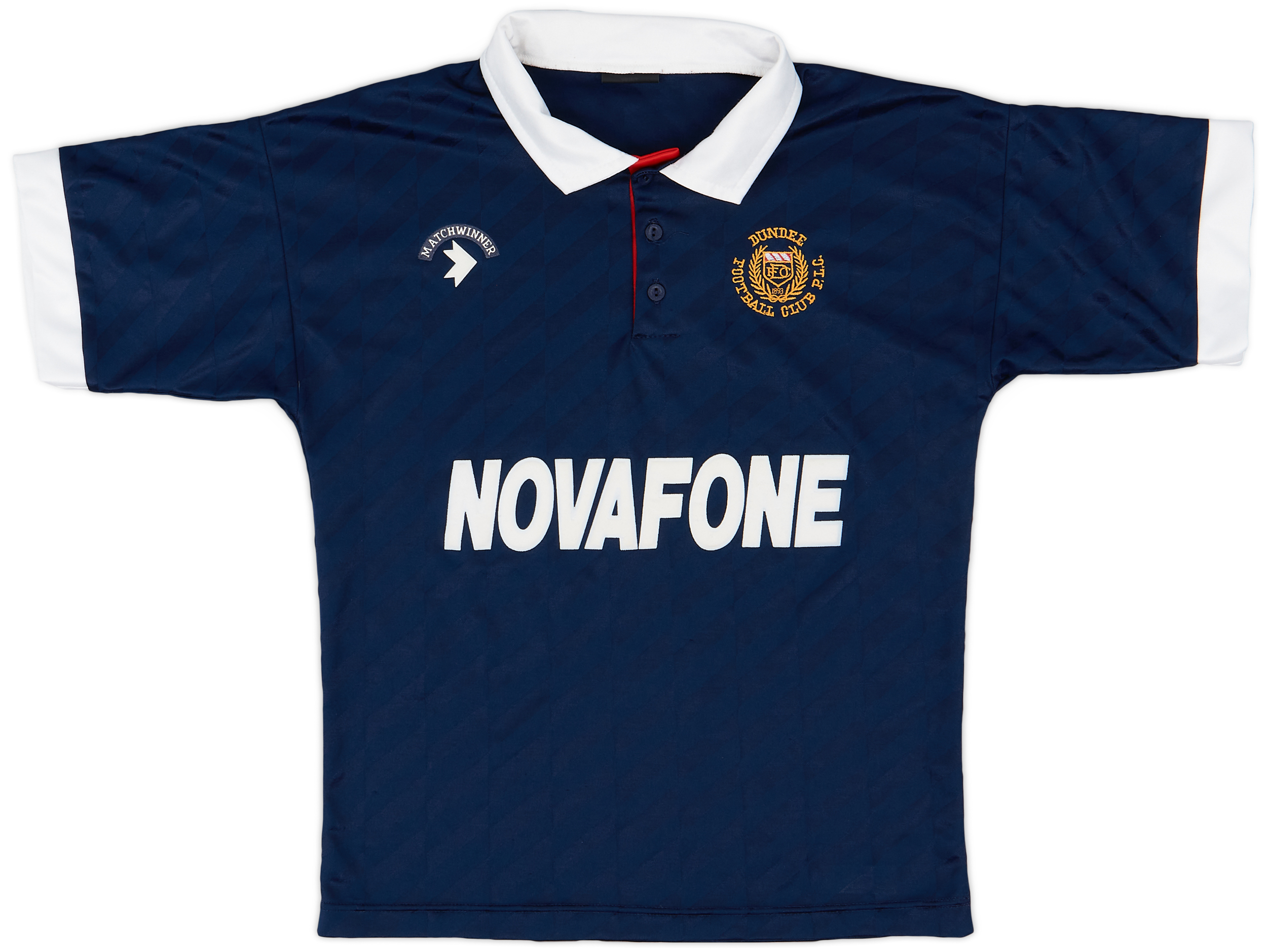 1996-98 Dundee FC Avec Home Shirt Y | Vintage Football Shirts