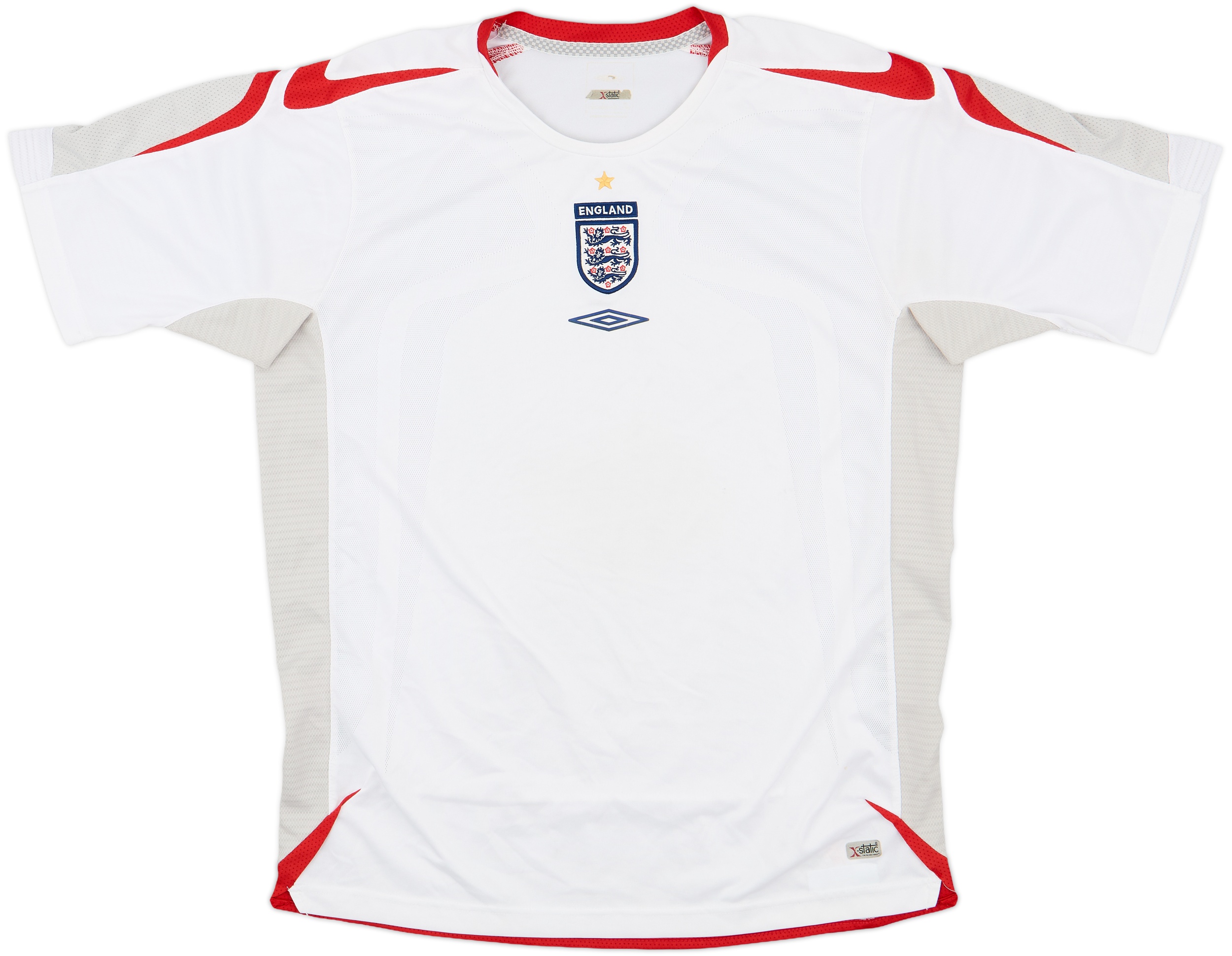 ウェア 2007 England Training Set Up 2007-09 England Umbro Training Shirt - 8/10 - (L)