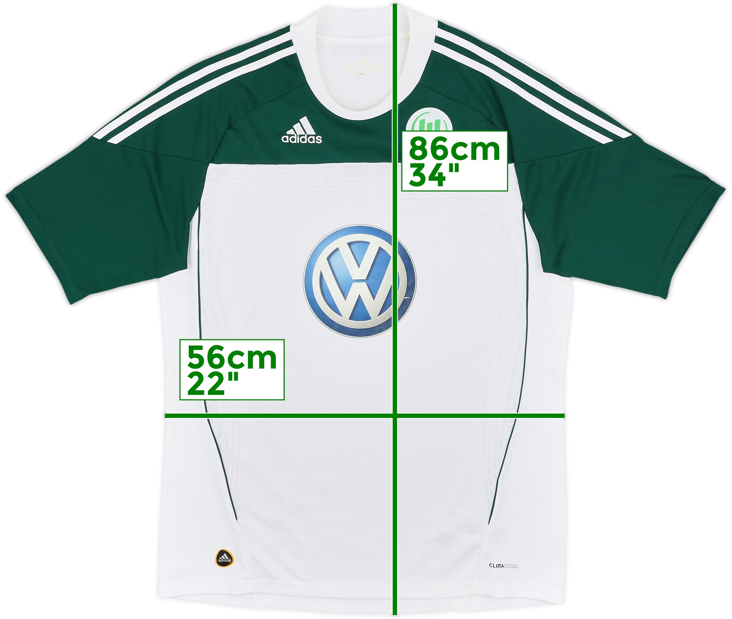 2010-11 Wolfsburg Home Shirt - 7/10 - (L)
