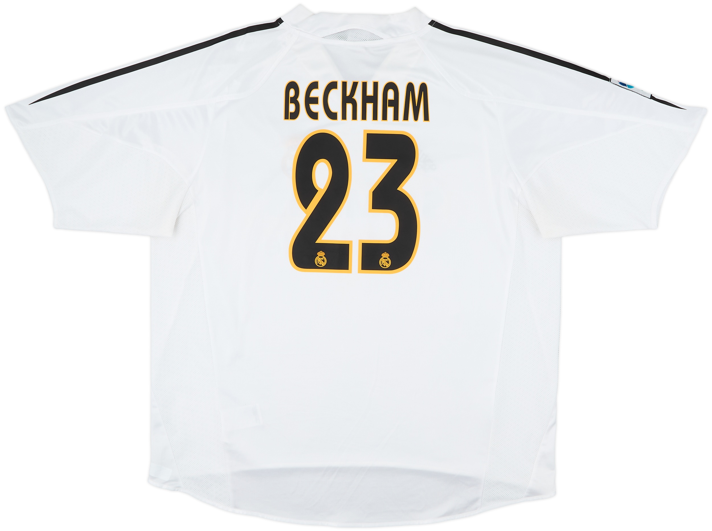 Real Madrid BECKHAM 23 長袖シャツ Real Madrid BECKHAM 23 長袖シャツ Real Madrid BECKHAM 23 長袖