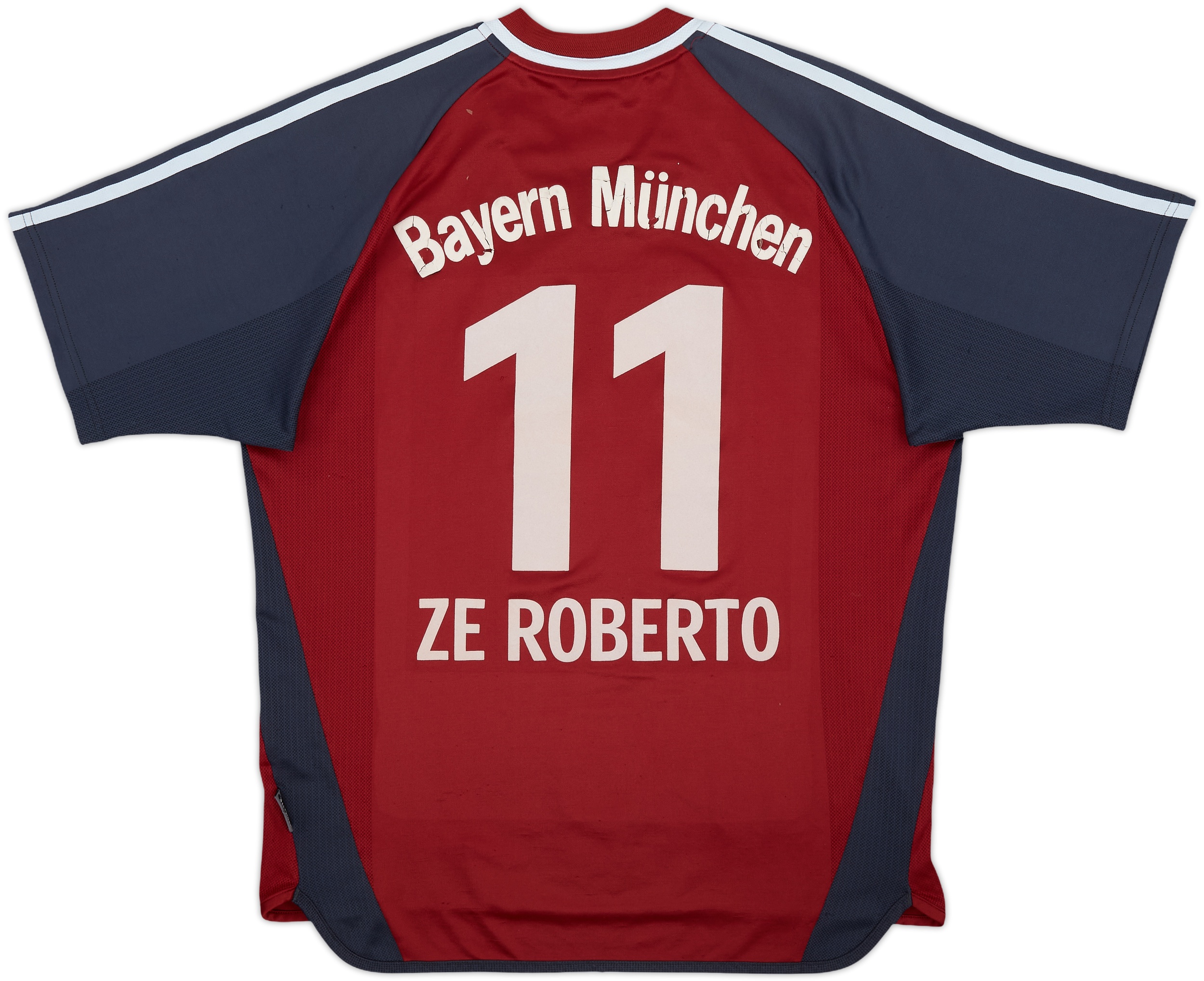 2002-03 Bayern Munich Home Shirt Ze Roberto #11 - 4/10 - (L)
