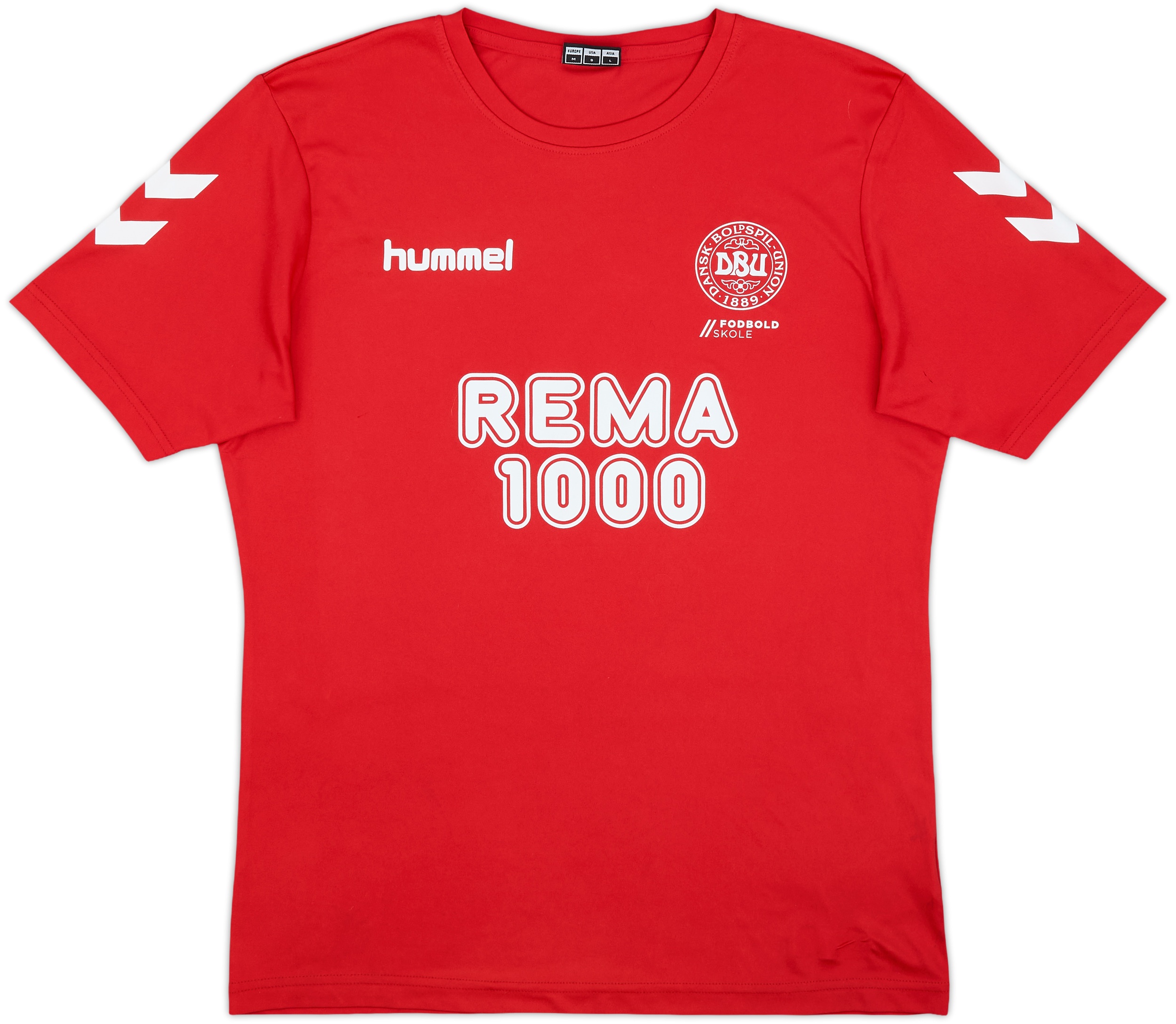 Hjemløselandsholds Maillot d'Entraînement - Rouge Hjemløselandsholds Maillot d'Entraînement - Rouge