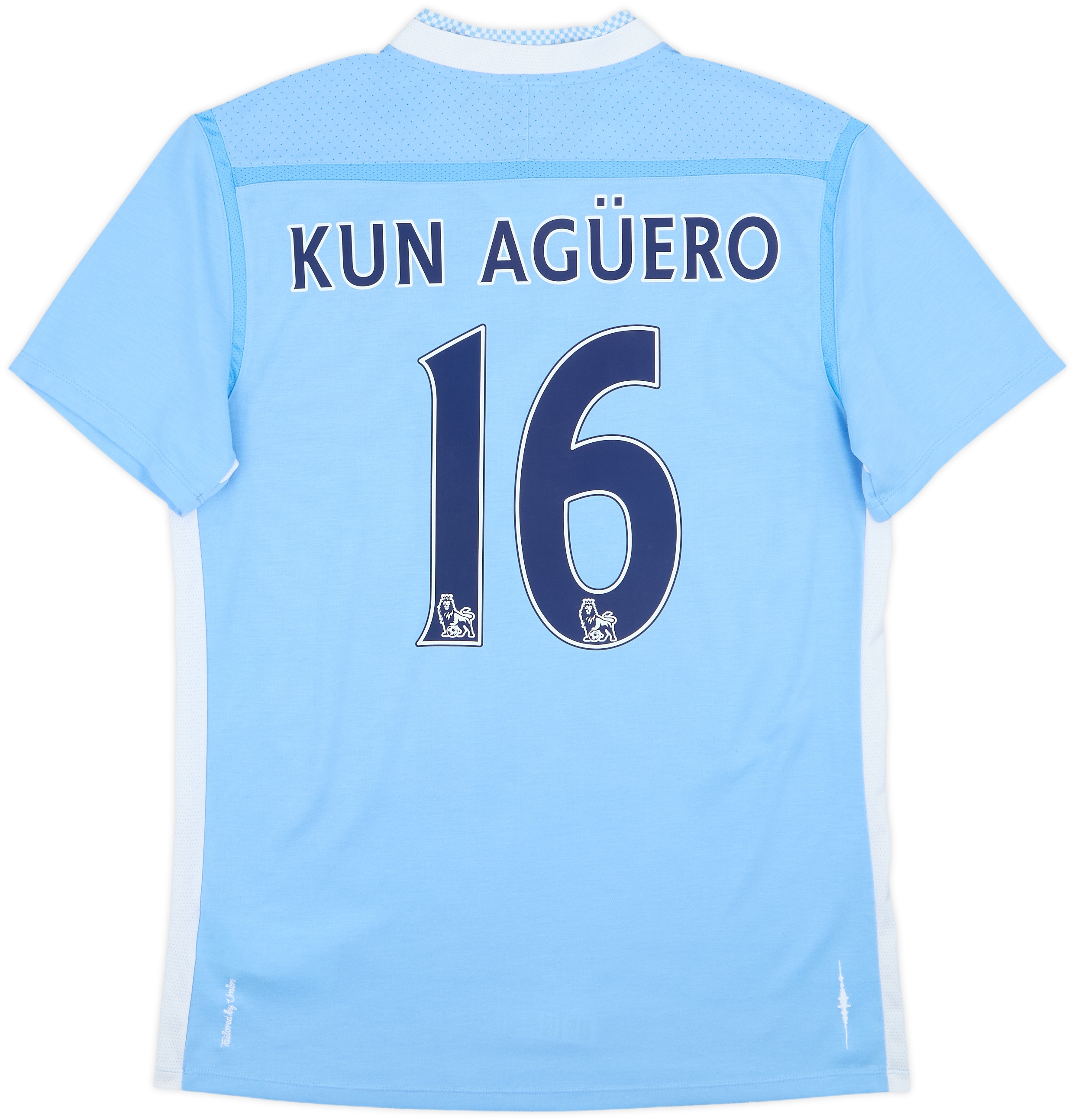 2011-12 Manchester City Home Shirt Kun Aguero #16 - 7/10 - (M)