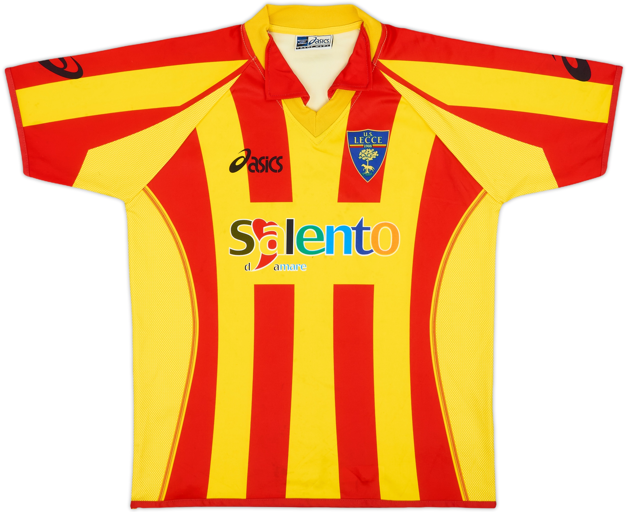 U.S. Lecce LIMA 10 シャツ asics サッカーロマミラノ U.S. Lecce LIMA 10 シャツ asics サッカーロマミラノ