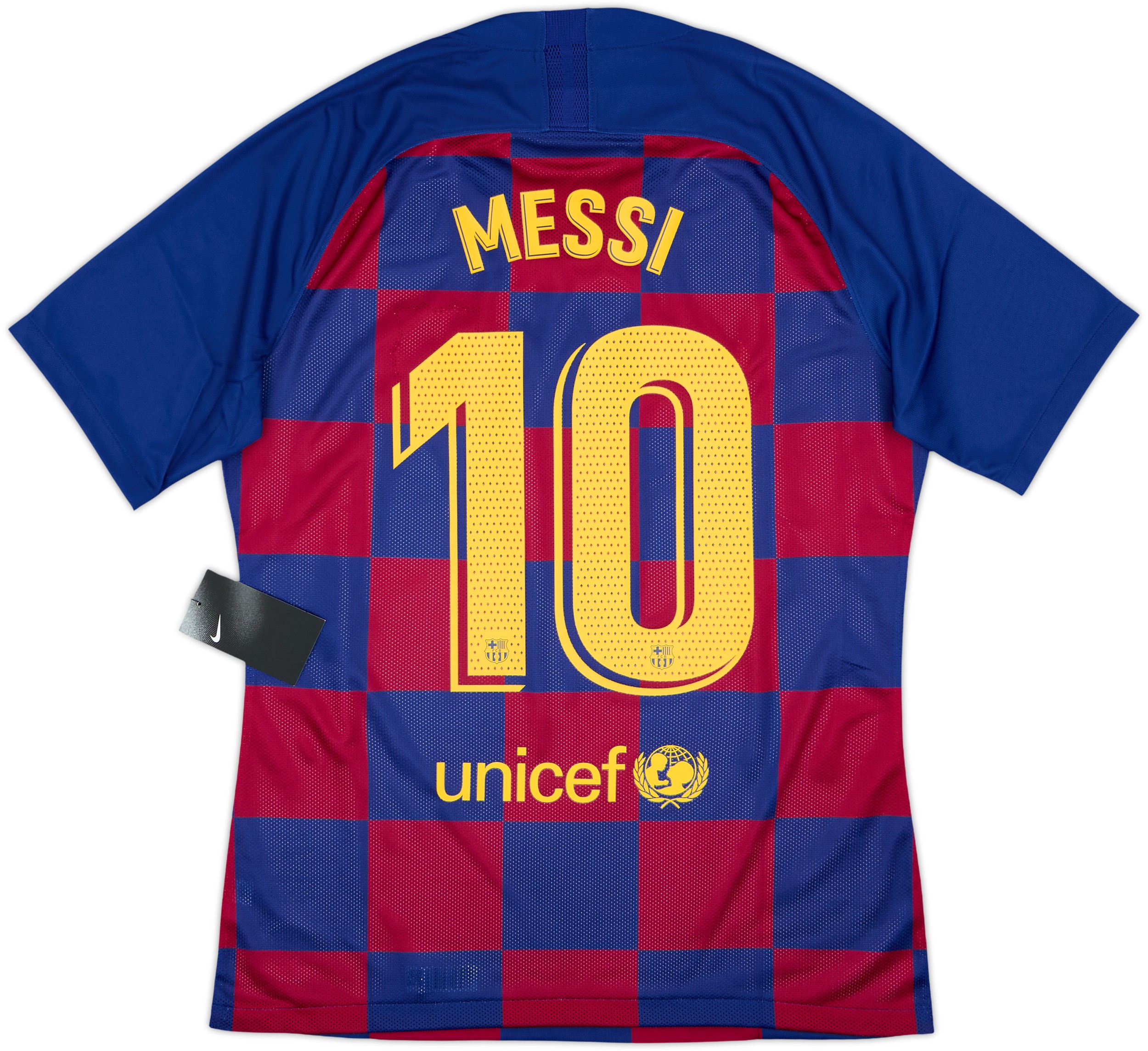 2019-20 Barcelona Authentic Home Shirt Messi #10 (L)