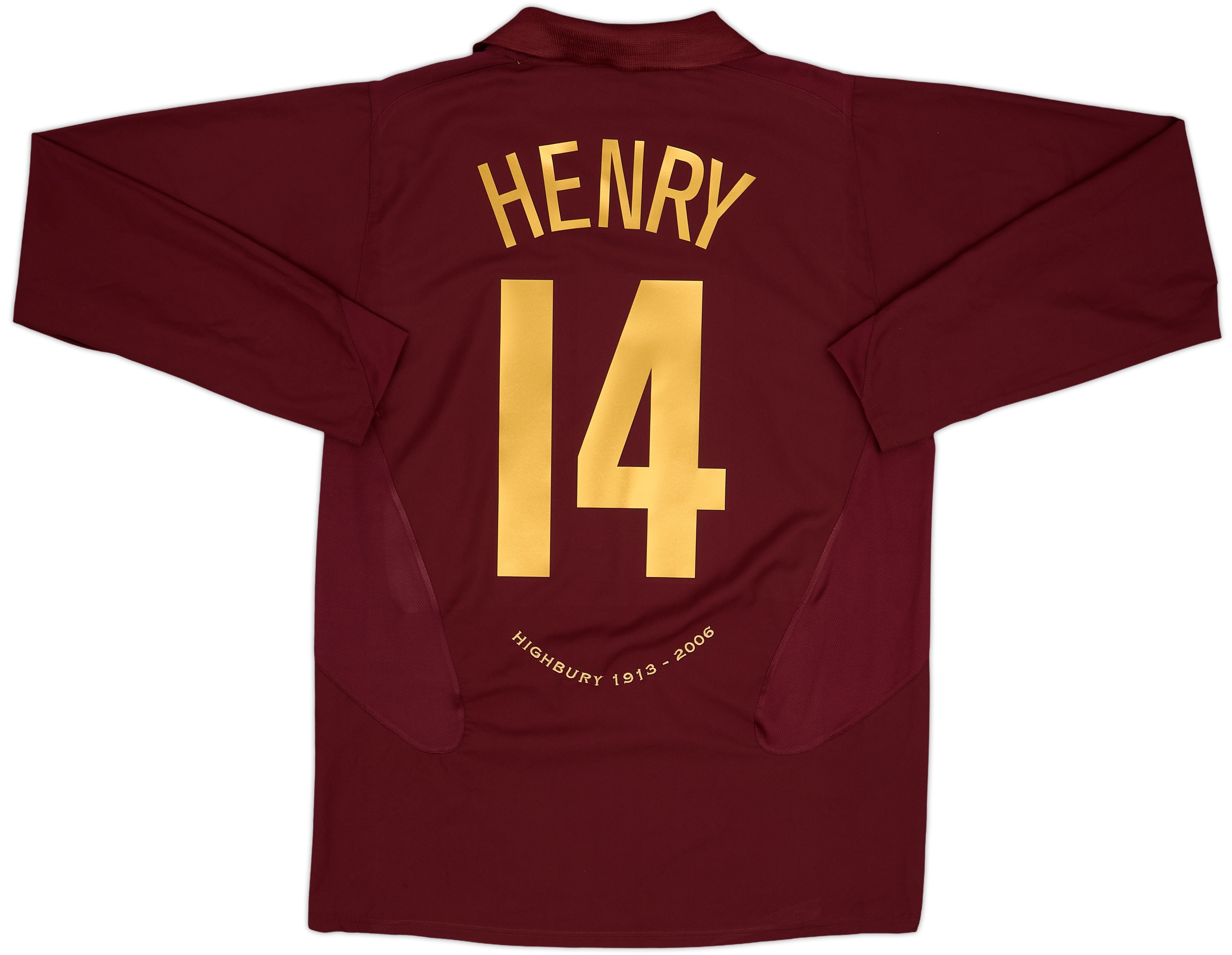ウェア Authentic Arsenal 2005-06 Highbury Henry 141025768419-