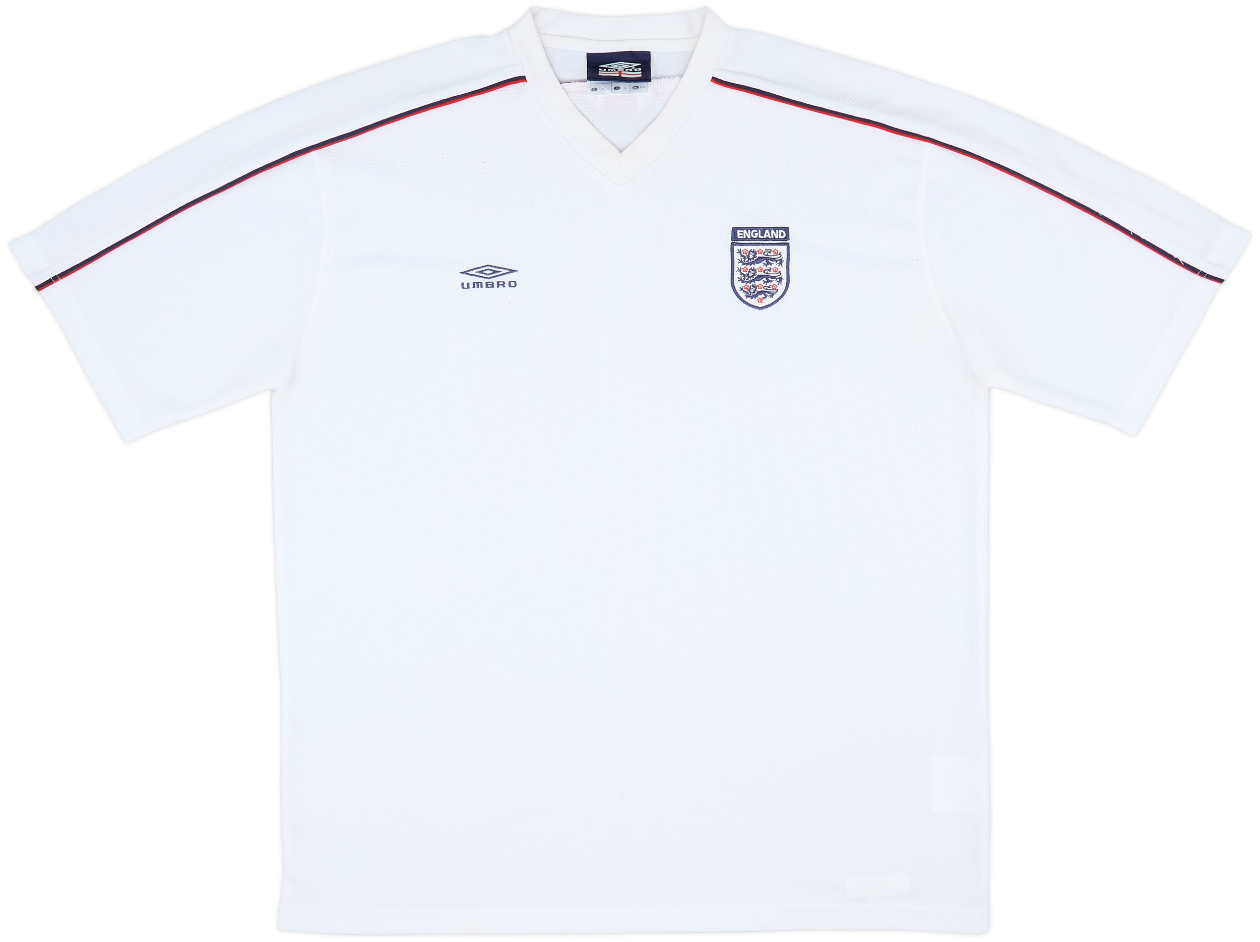 ウェア 2000s umbro England jersey setup 2000-02 England Umbro Training Shirt - 5/10 - (XL)