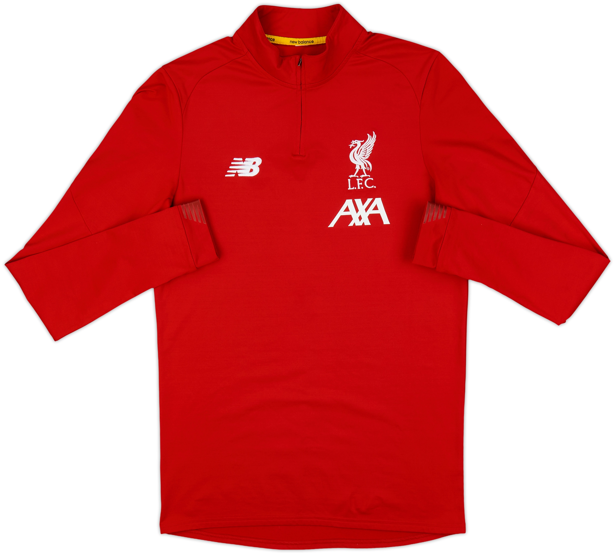 2019-20 Liverpool New Balance 1/4 Zip Drill Top - 8/10 - (M)