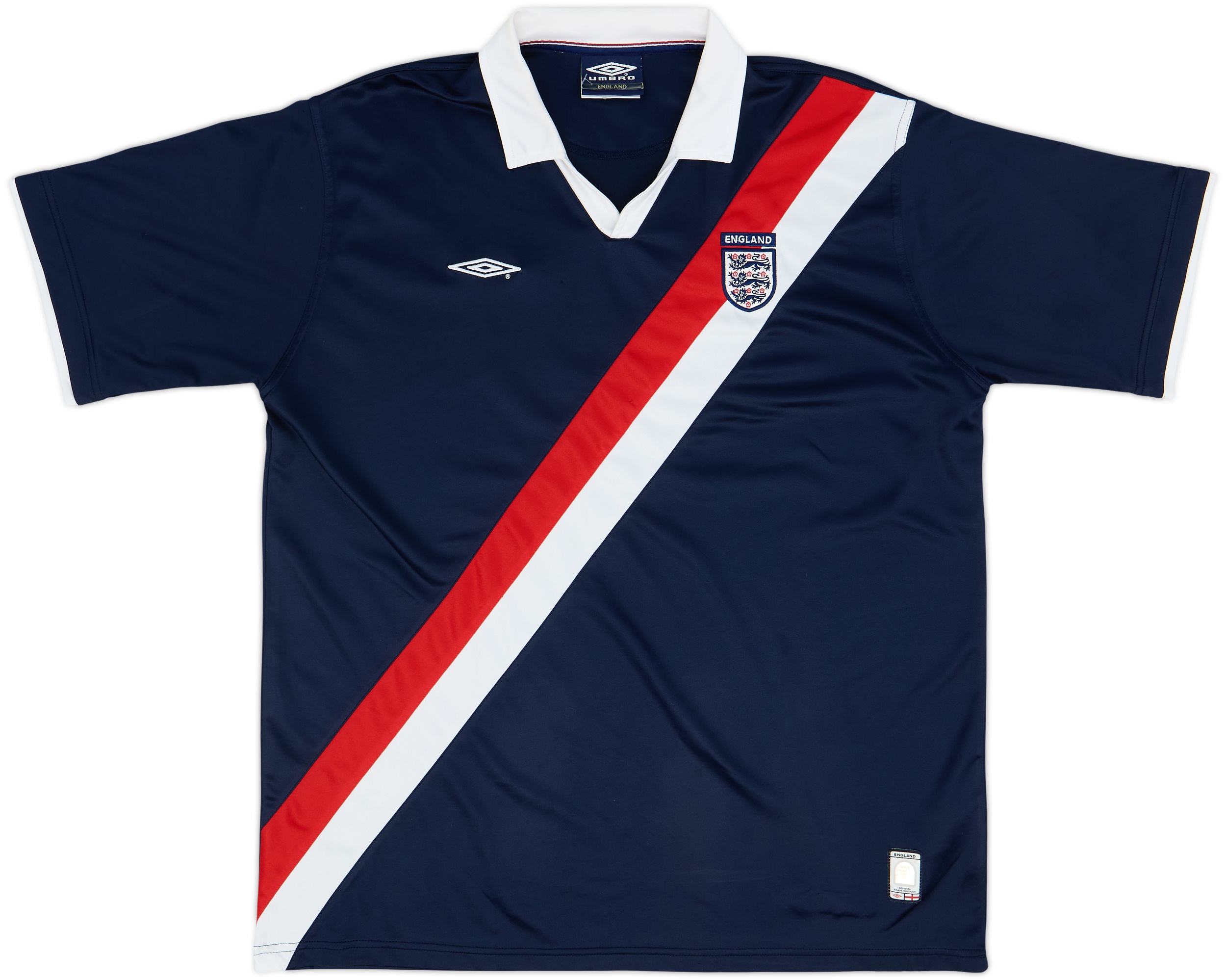 ウェア UMBRO England national team XLsize 2006 Umbro England Home Soccer Jersey David Beckham Men XL World