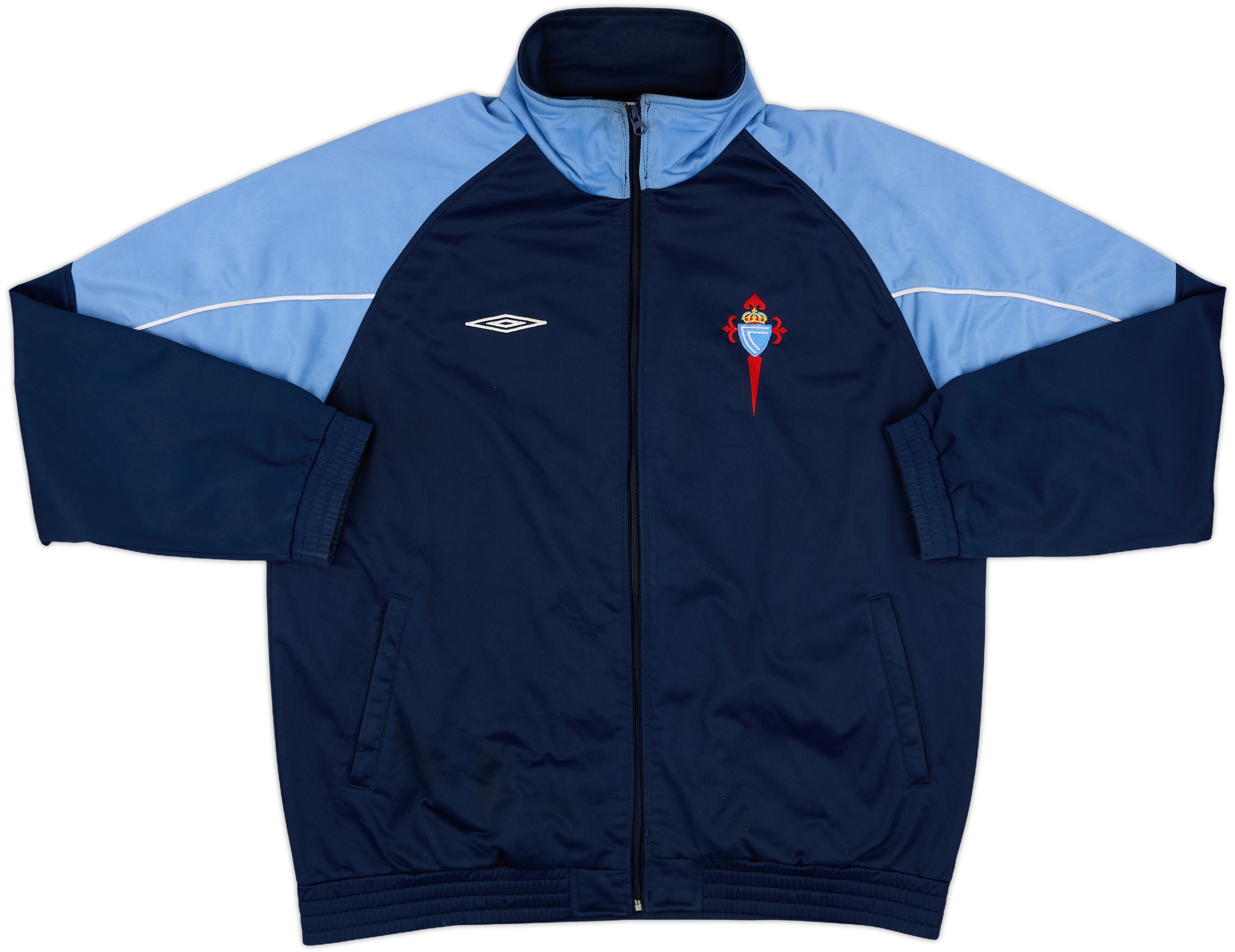 UMBRO 00s/Celta de Vigo/プラクティスジャージ 2000-01 Celta Vigo Umbro Track Jacket - 6/10 - (L)